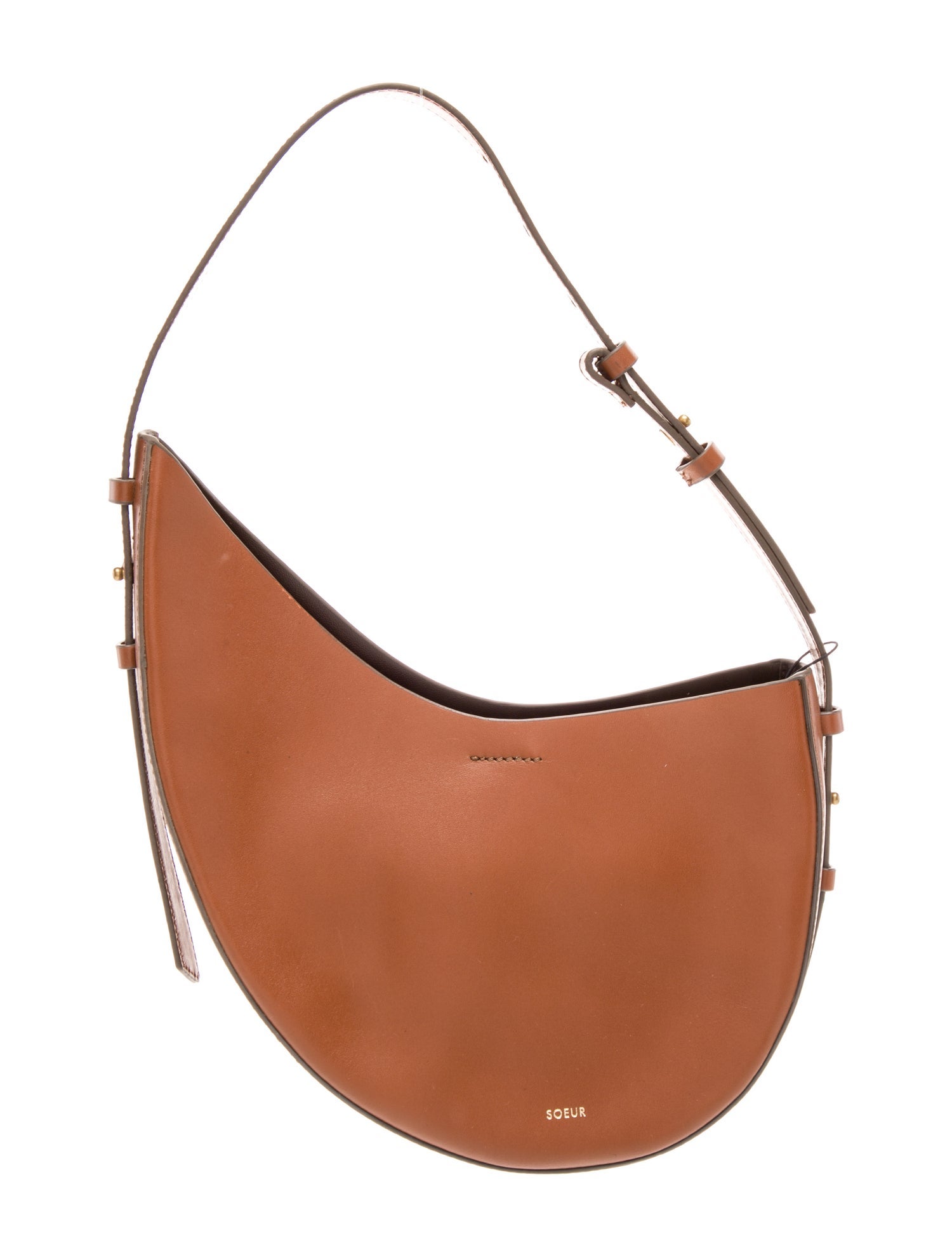Soeur Leather Shoulder Bag