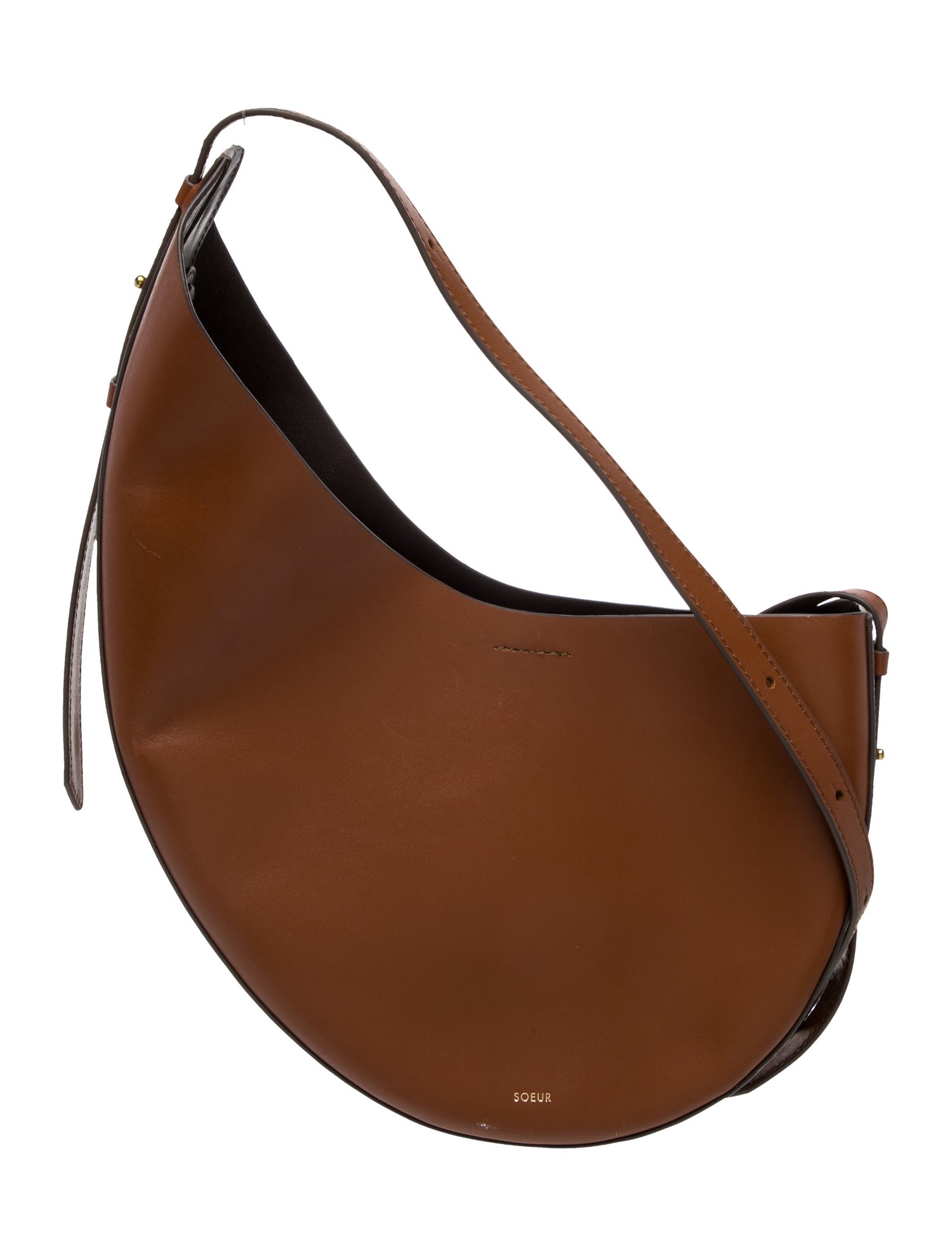 Soeur Leather Shoulder Bag