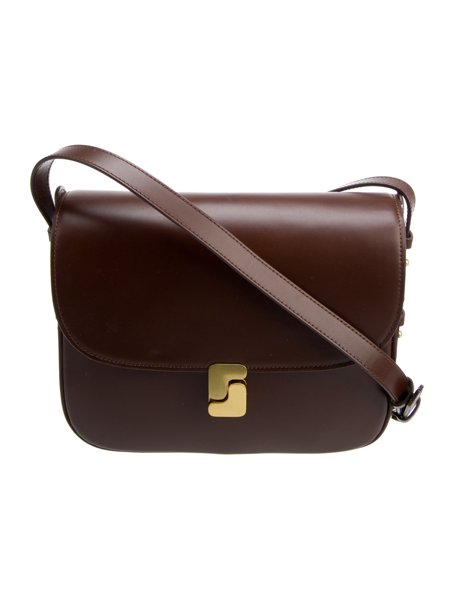 Soeur Leather Shoulder Bag