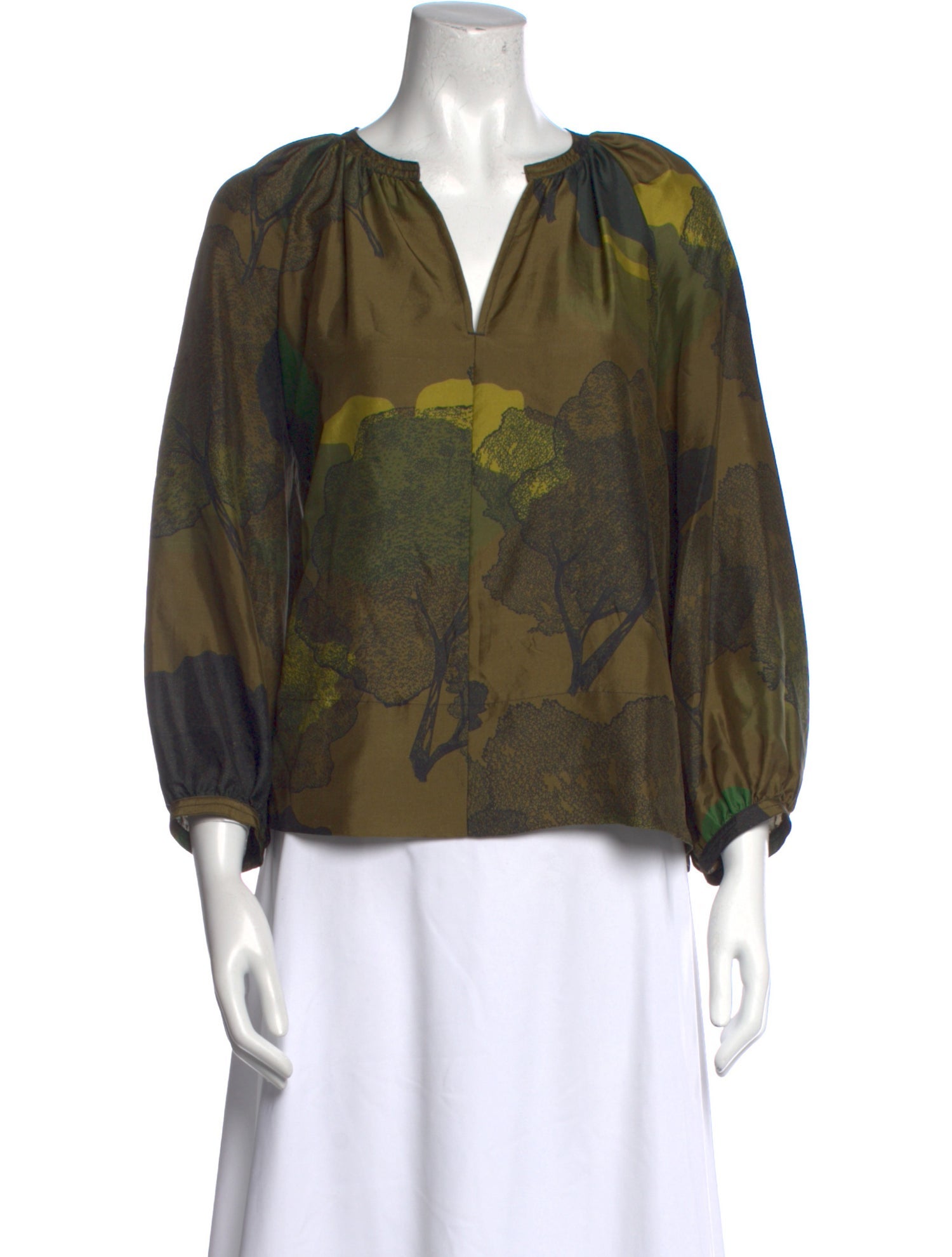 Soeur Silk Printed Blouse