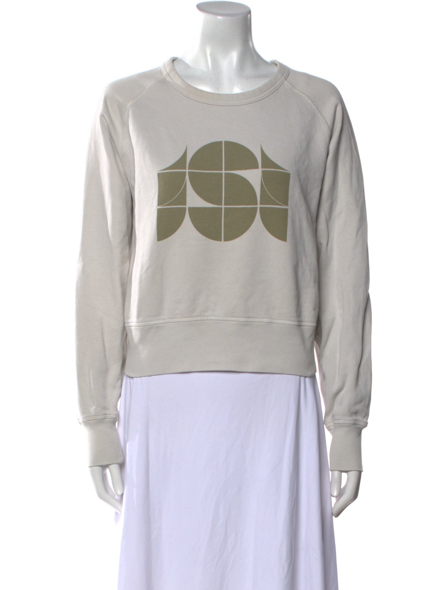 Soeur Graphic Print Crew Neck Sweatshirt