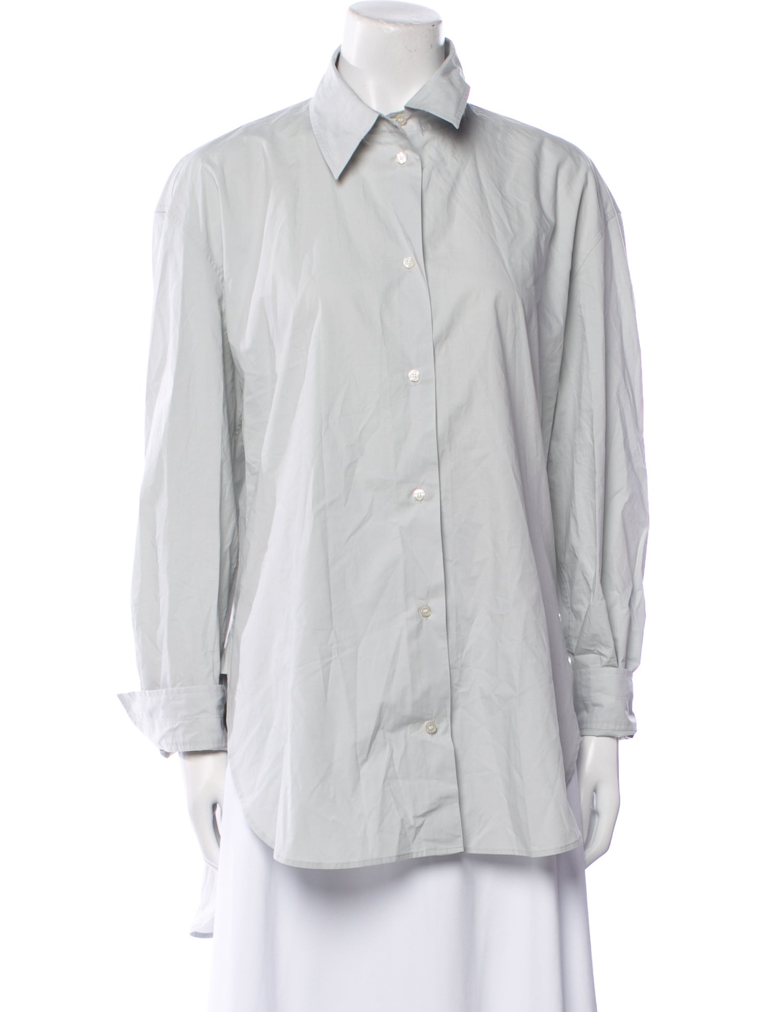 Soeur Long Sleeve Button-Up Top