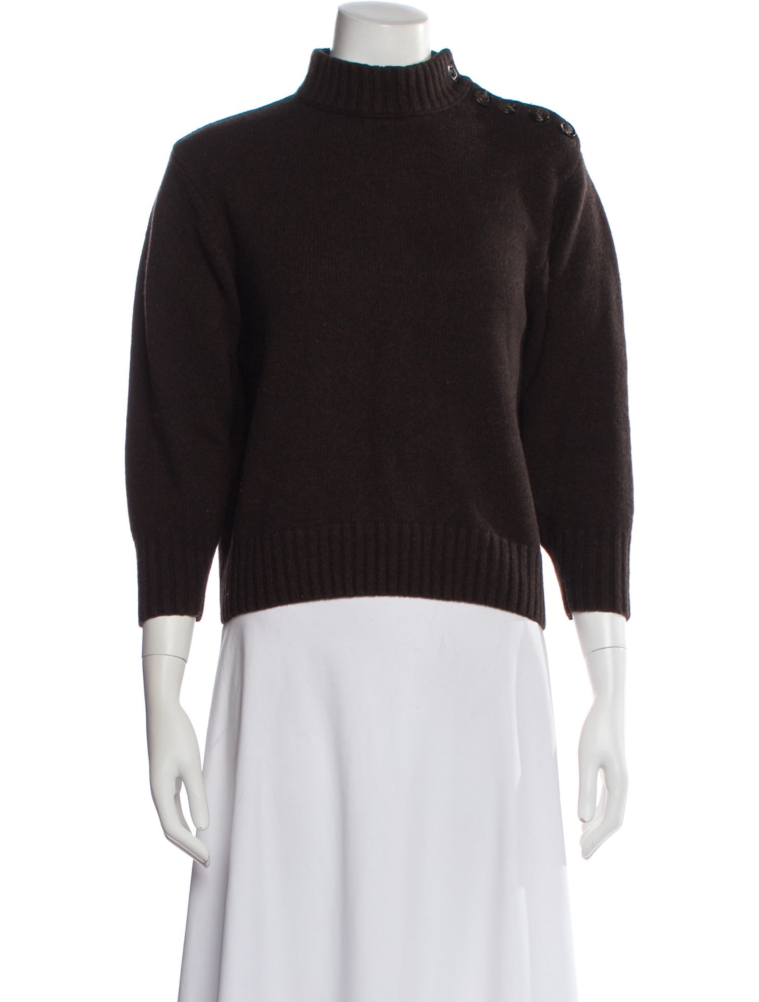 Soeur Merino Wool Turtleneck Sweater