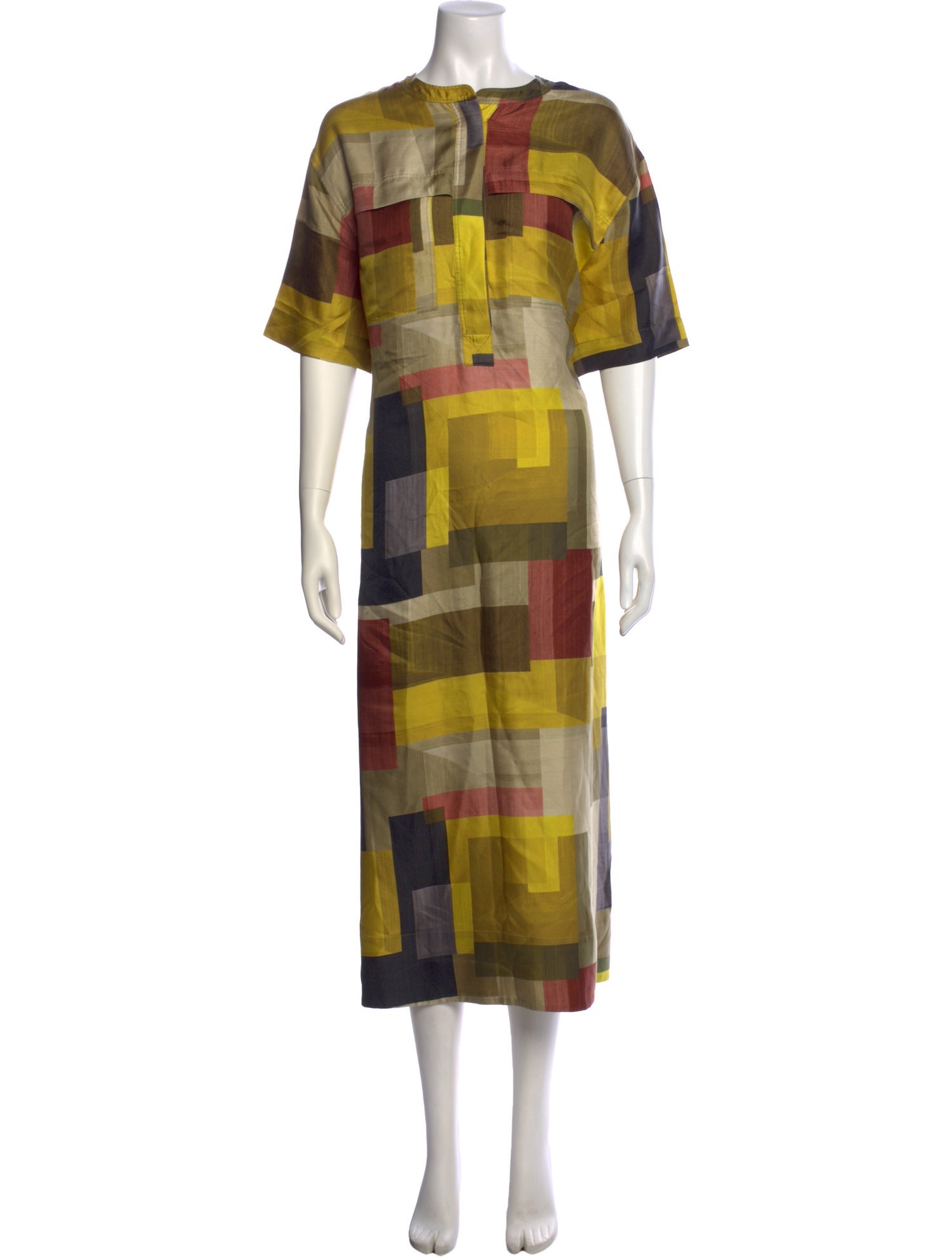 Soeur Silk Long Dress