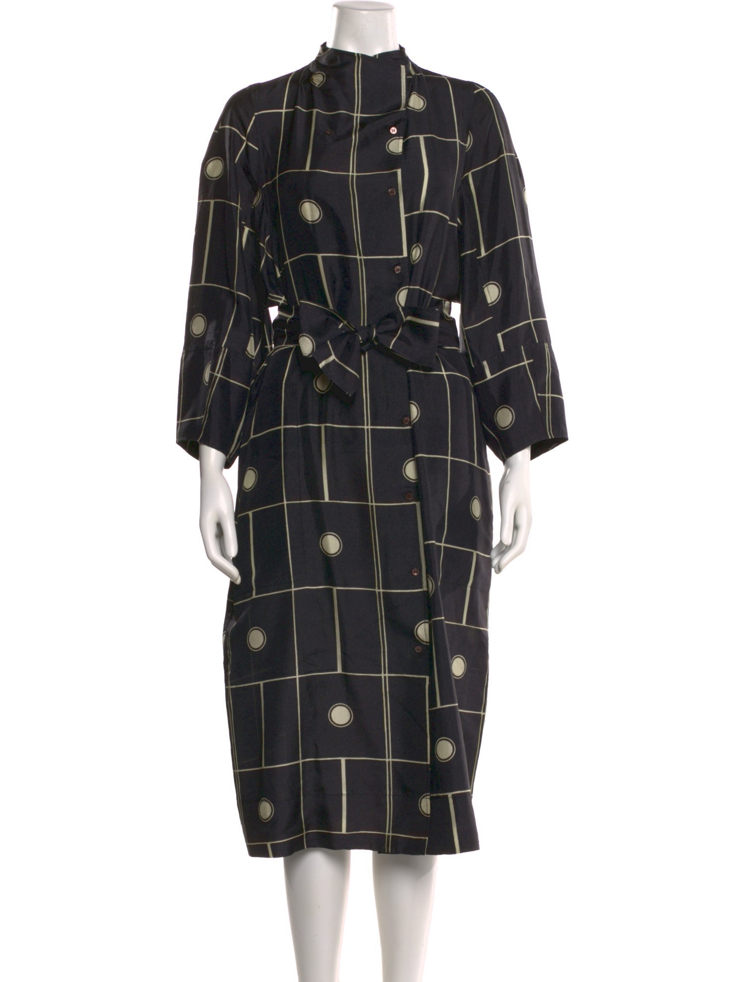 Soeur Silk Midi Length Dress