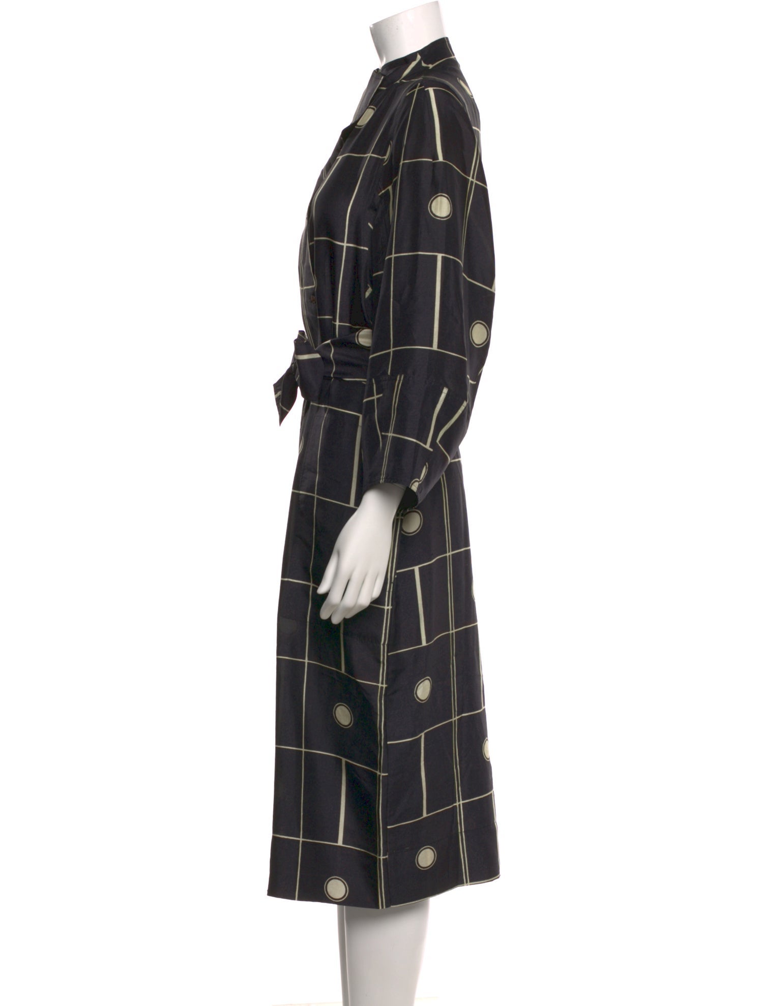 Soeur Silk Midi Length Dress