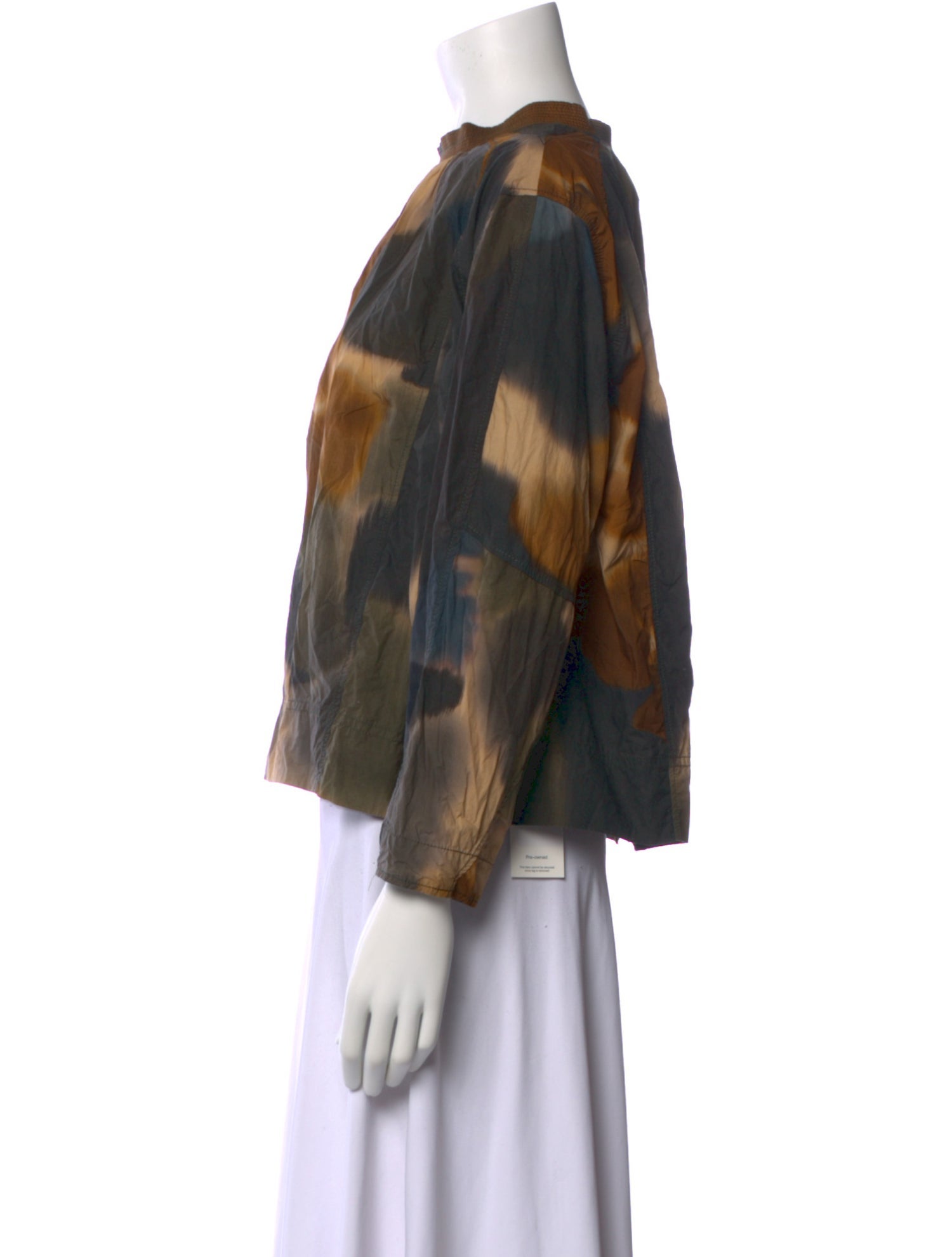 Soeur Printed Bateau Neckline Blouse