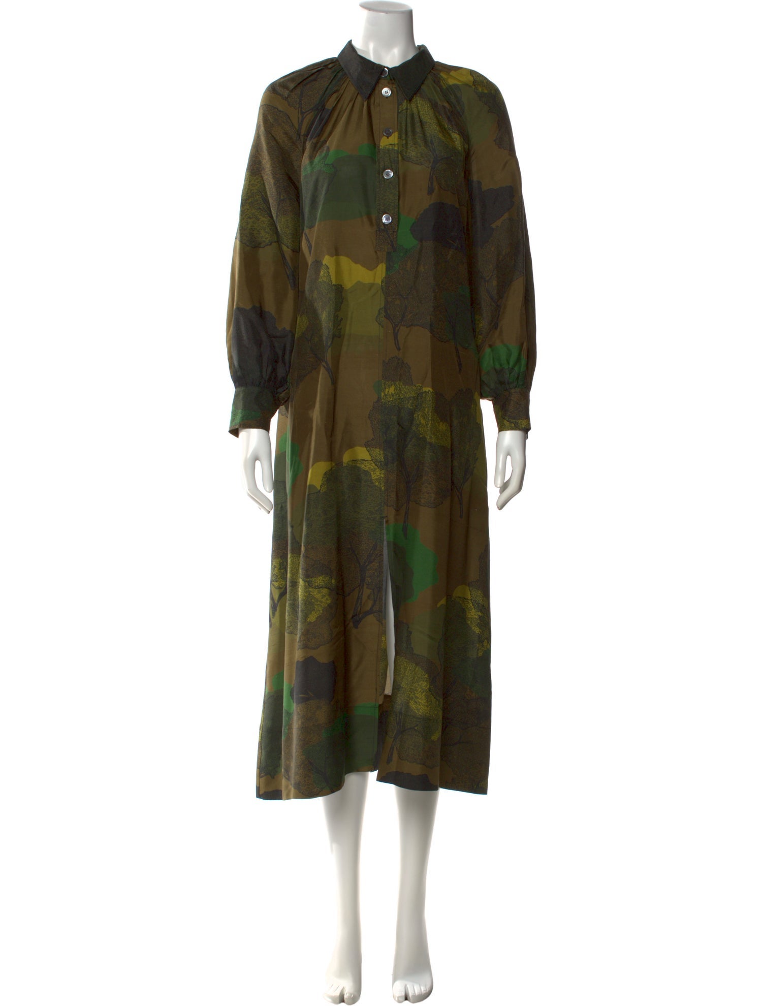 Soeur Silk Long Dress