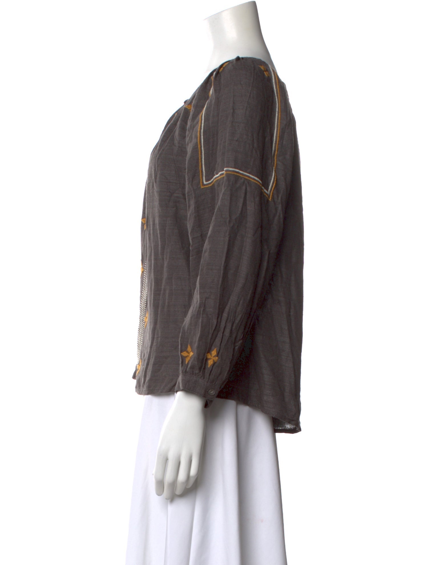 Soeur Silk Printed Blouse