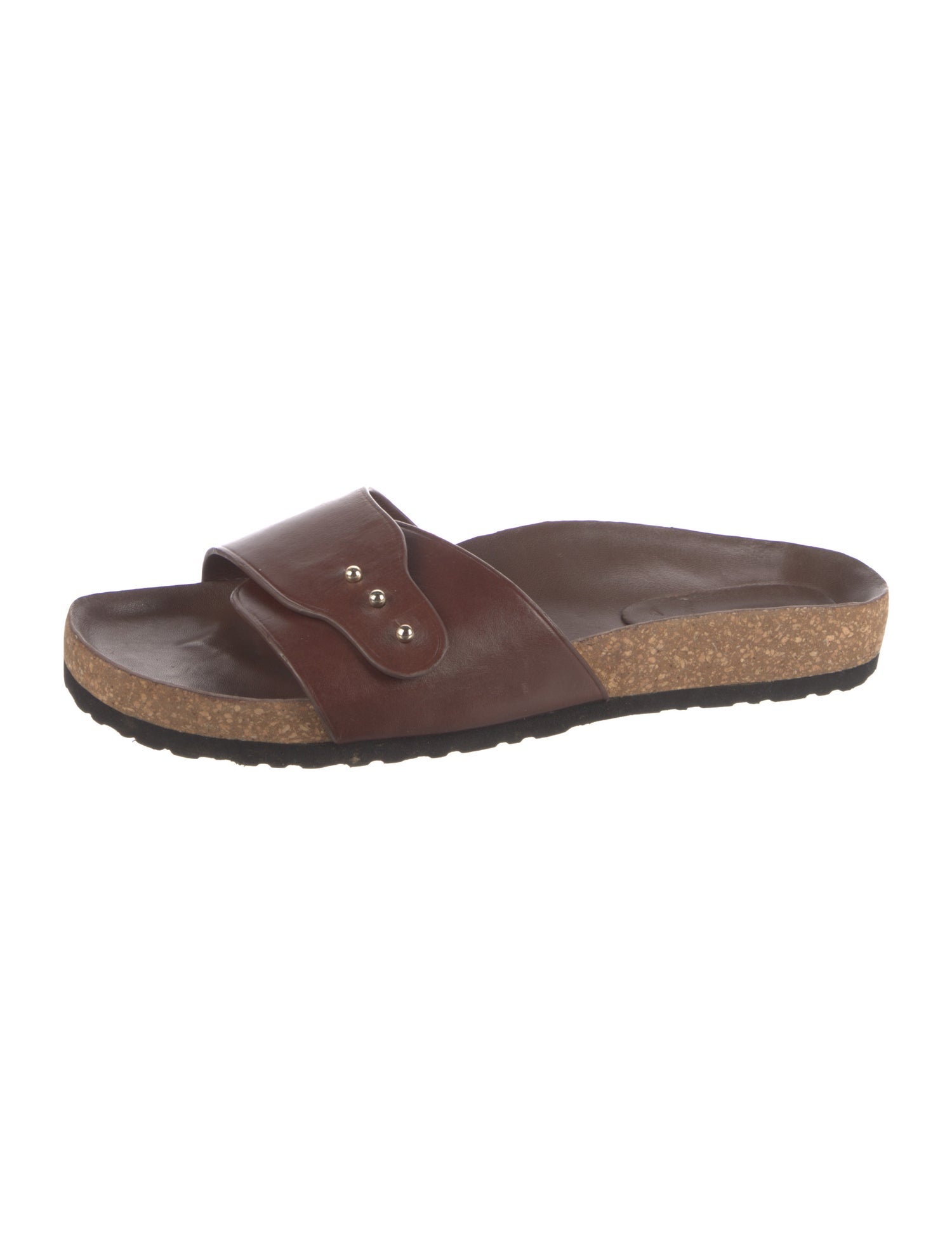 Soeur Leather Slides