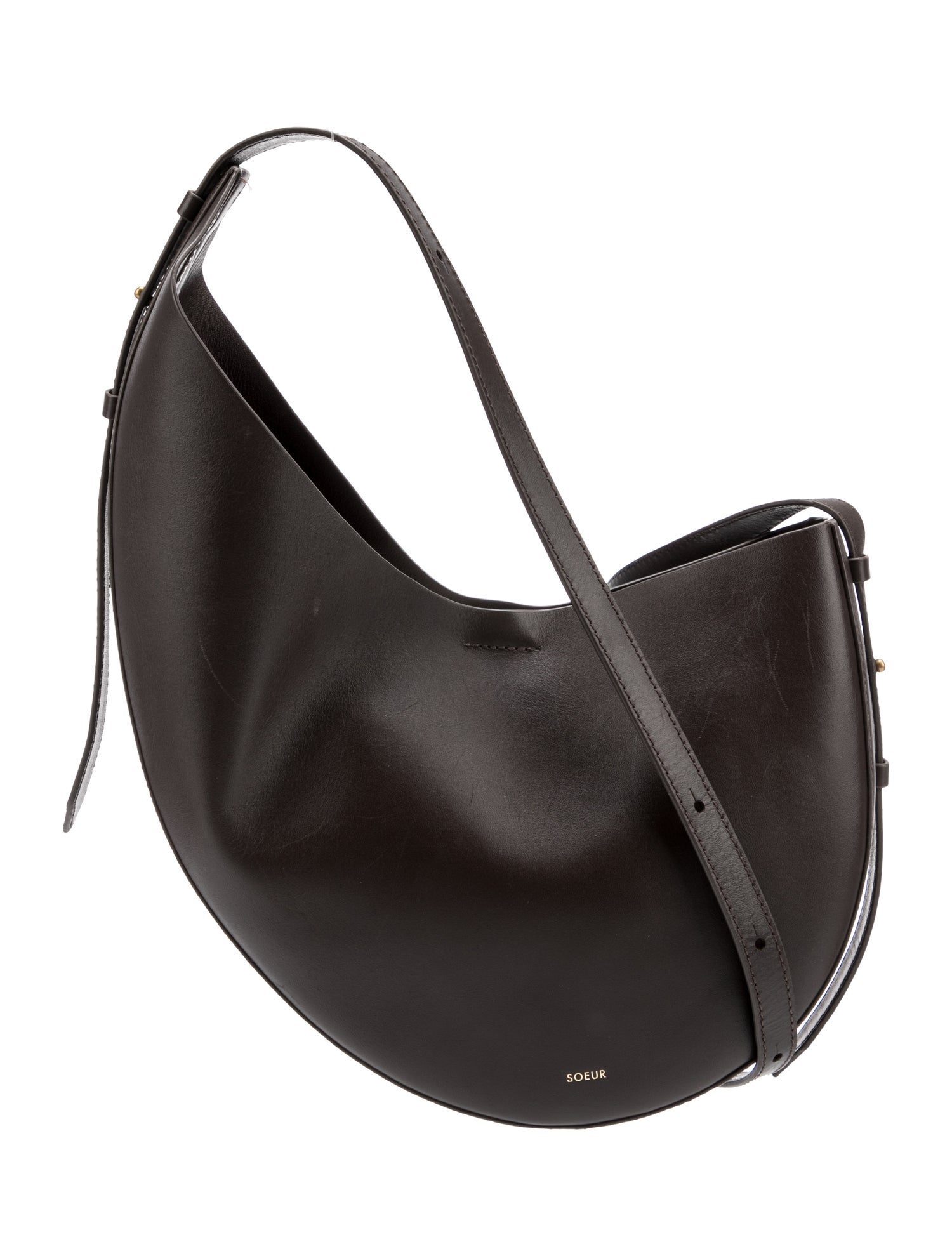 Soeur Leather Shoulder Bag