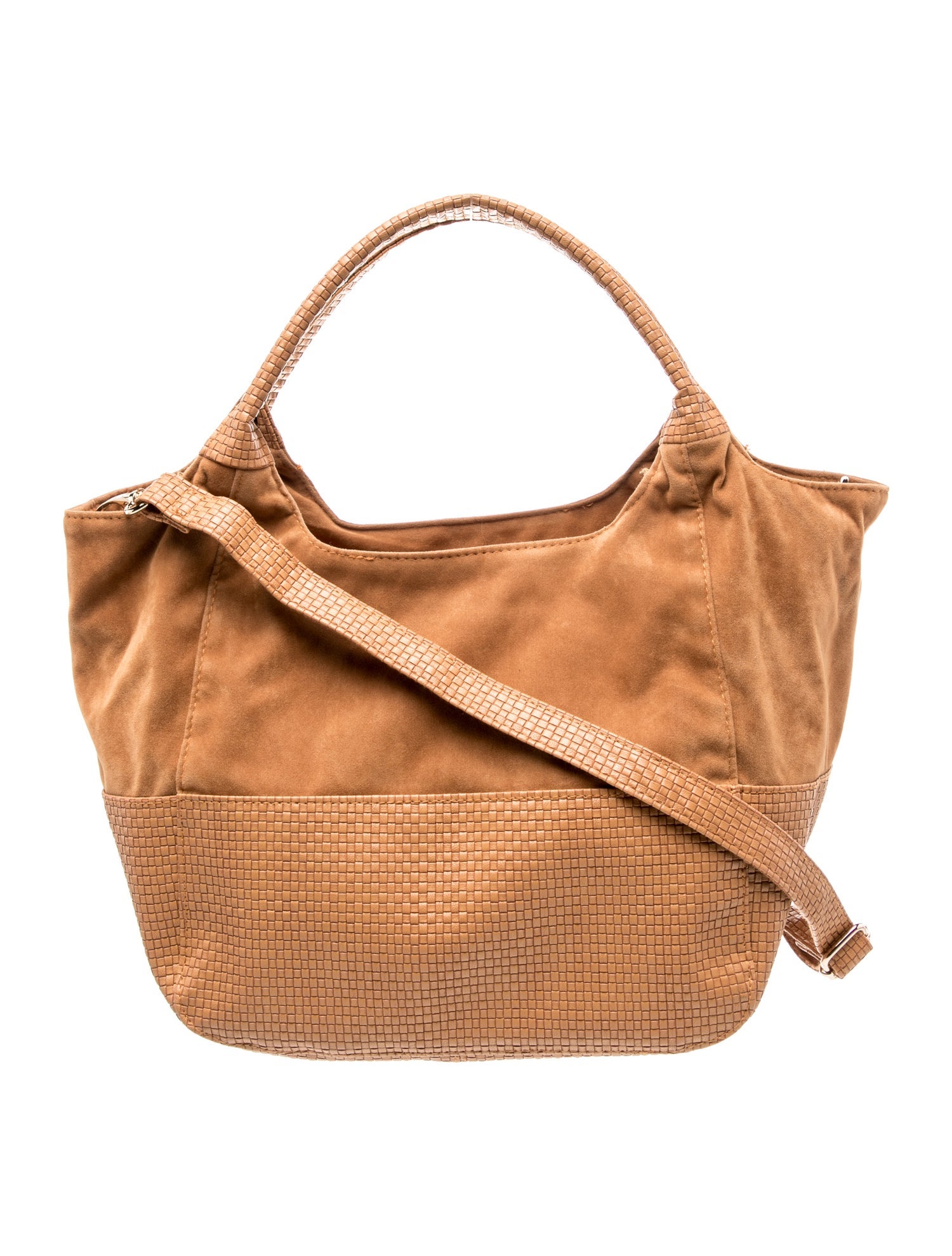 Soeur Suede Shoulder Bag