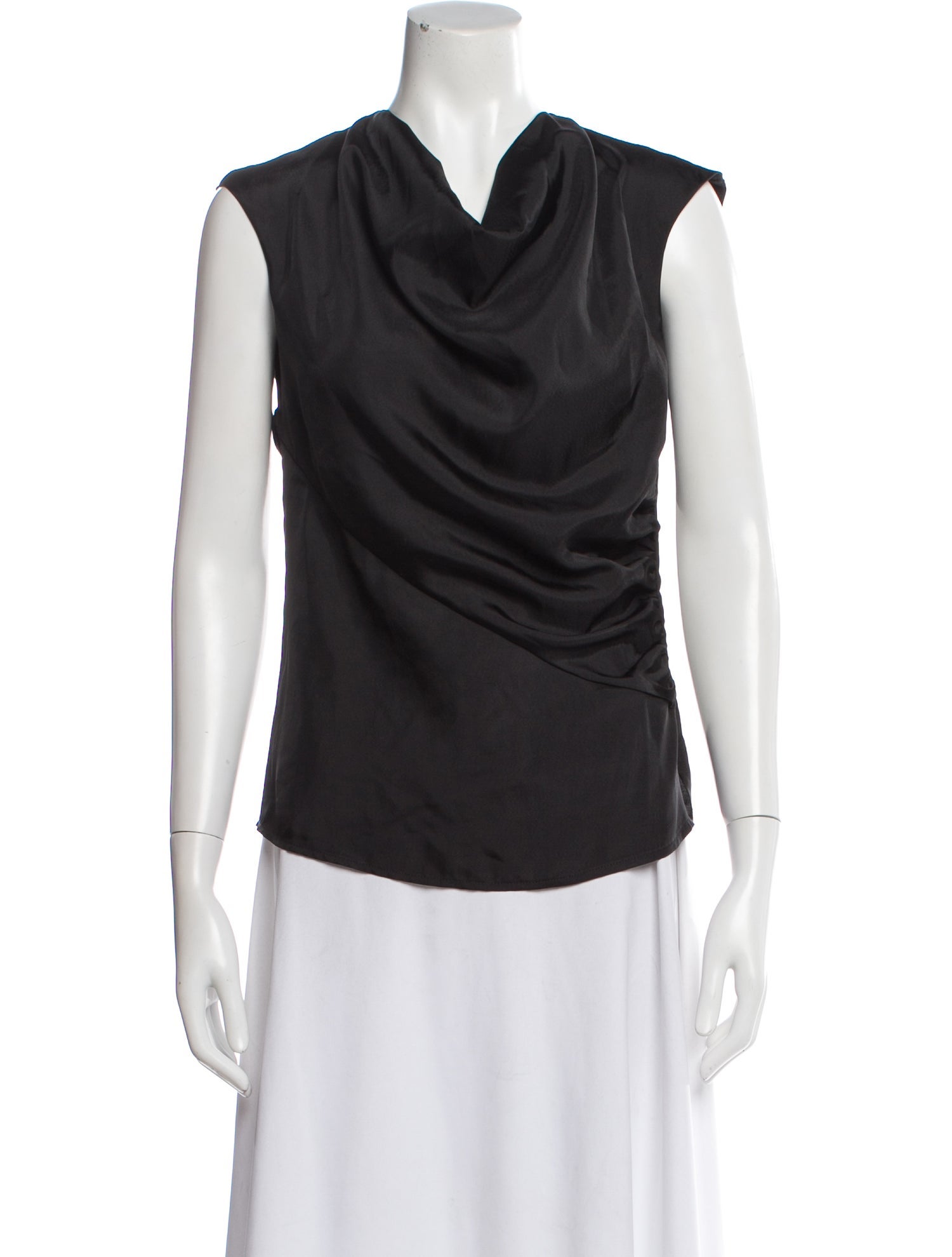 Soeur Cowl Neck Sleeveless Blouse w/ Tags