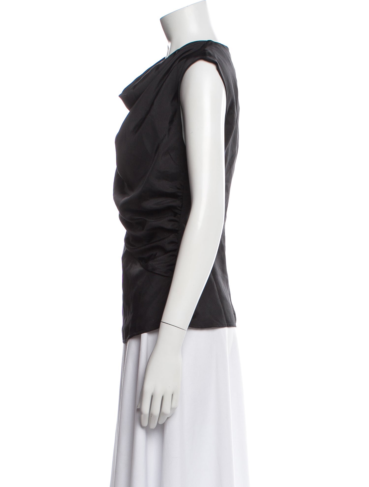 Soeur Cowl Neck Sleeveless Blouse w/ Tags