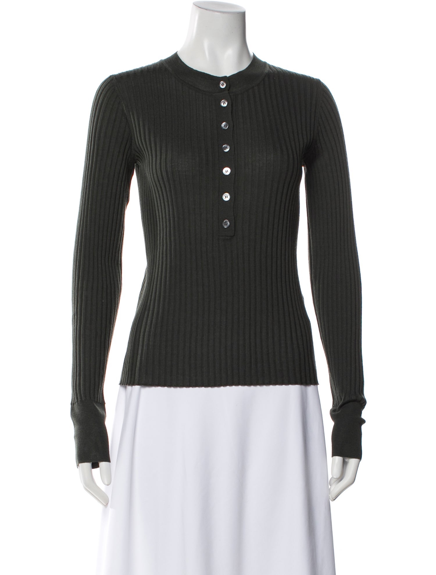 Soeur Merino Wool Crew Neck Sweater