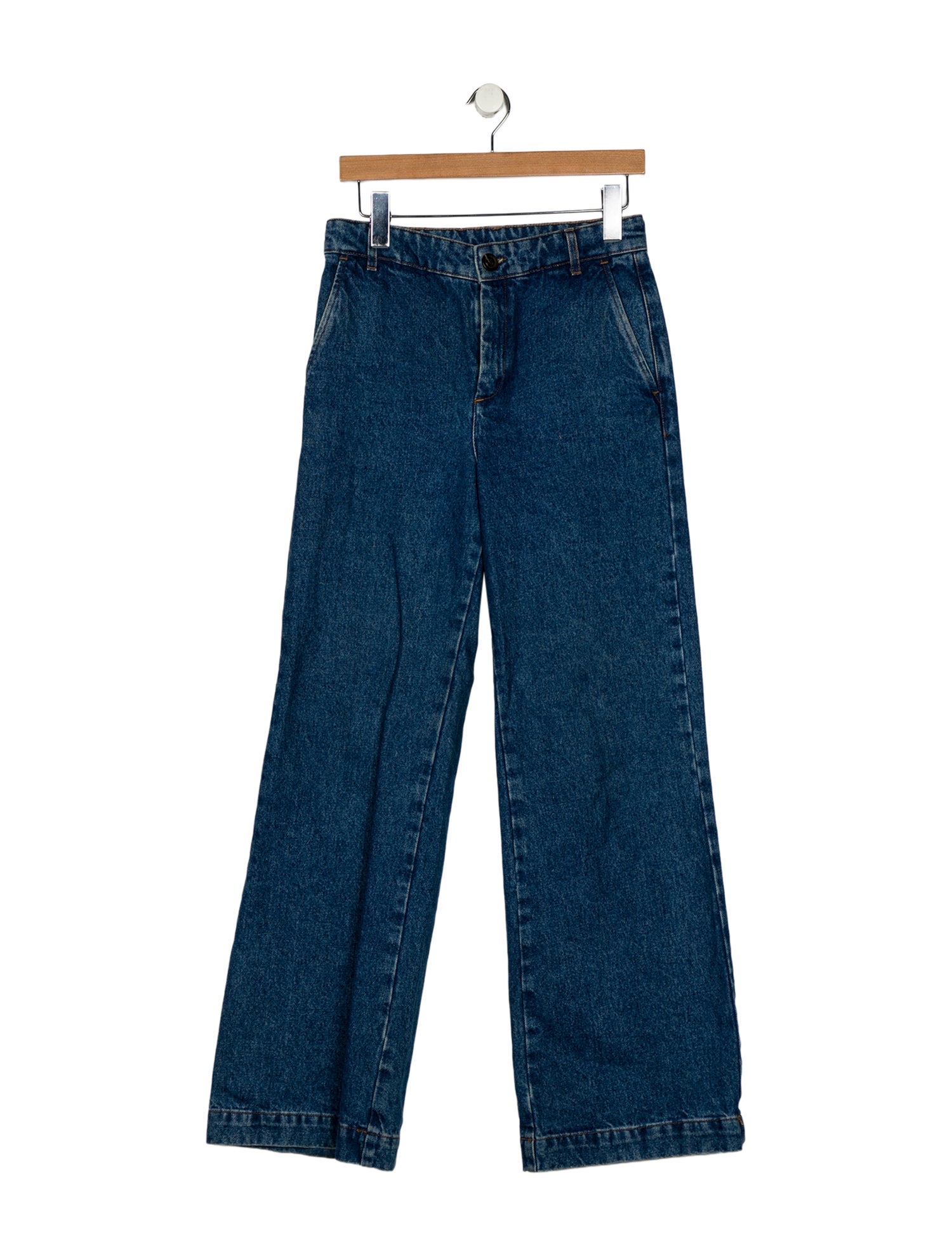 Soeur High-Rise Wide Leg Jeans