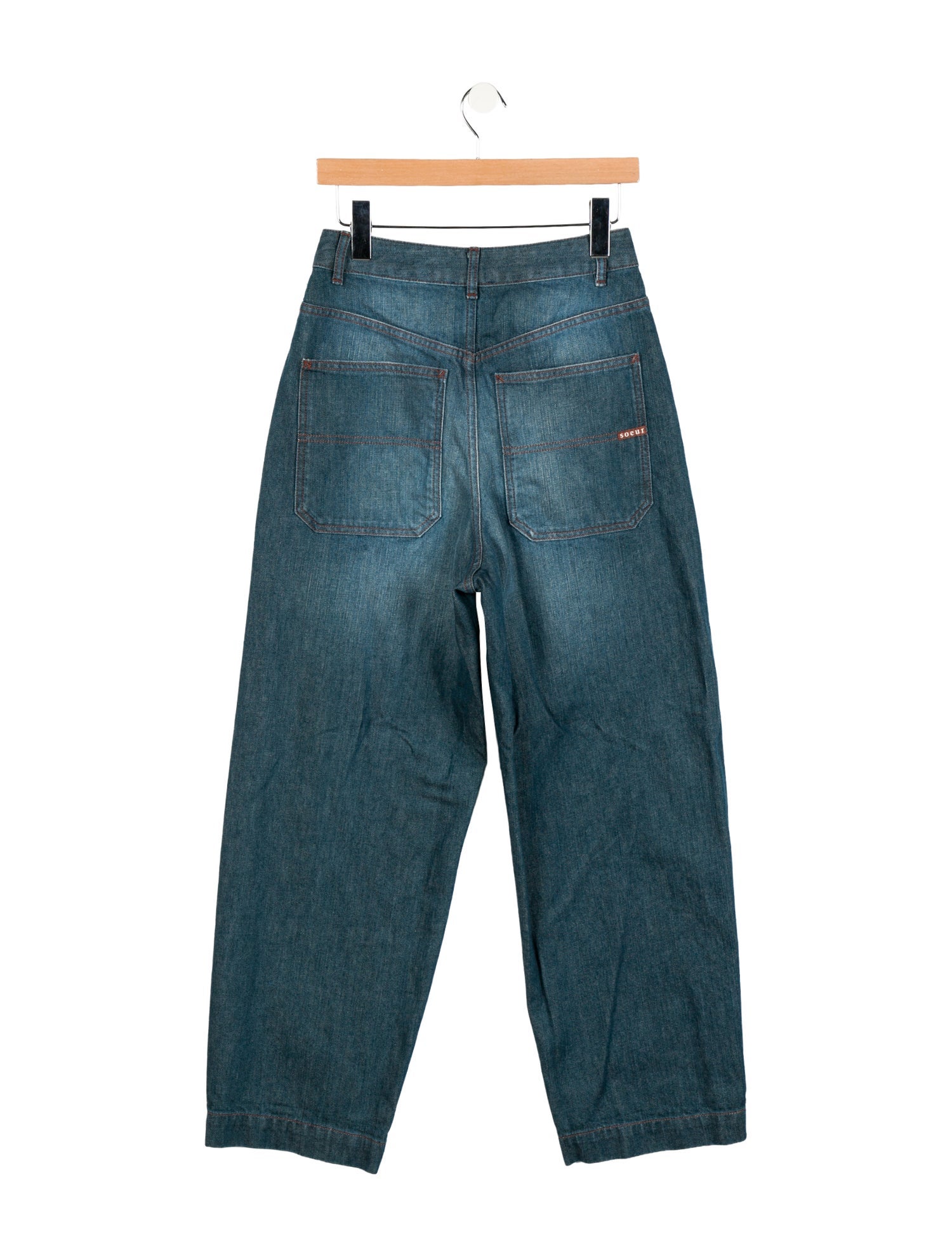 Soeur High-Rise Wide Leg Jeans