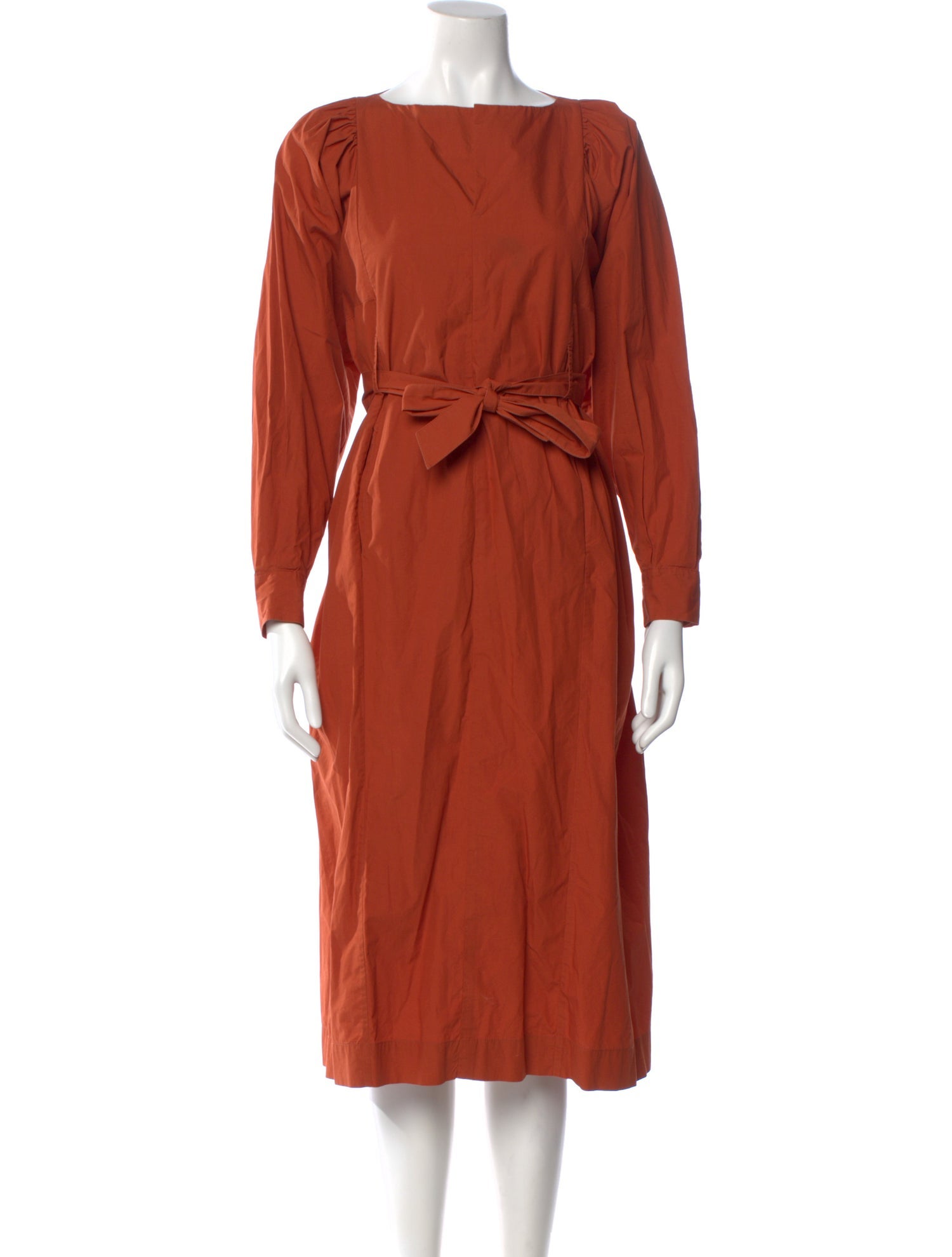 Soeur Bateau Neckline Midi Length Dress