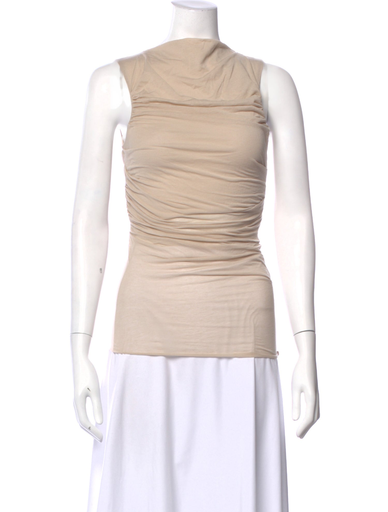 Soeur Turtleneck Sleeveless Top