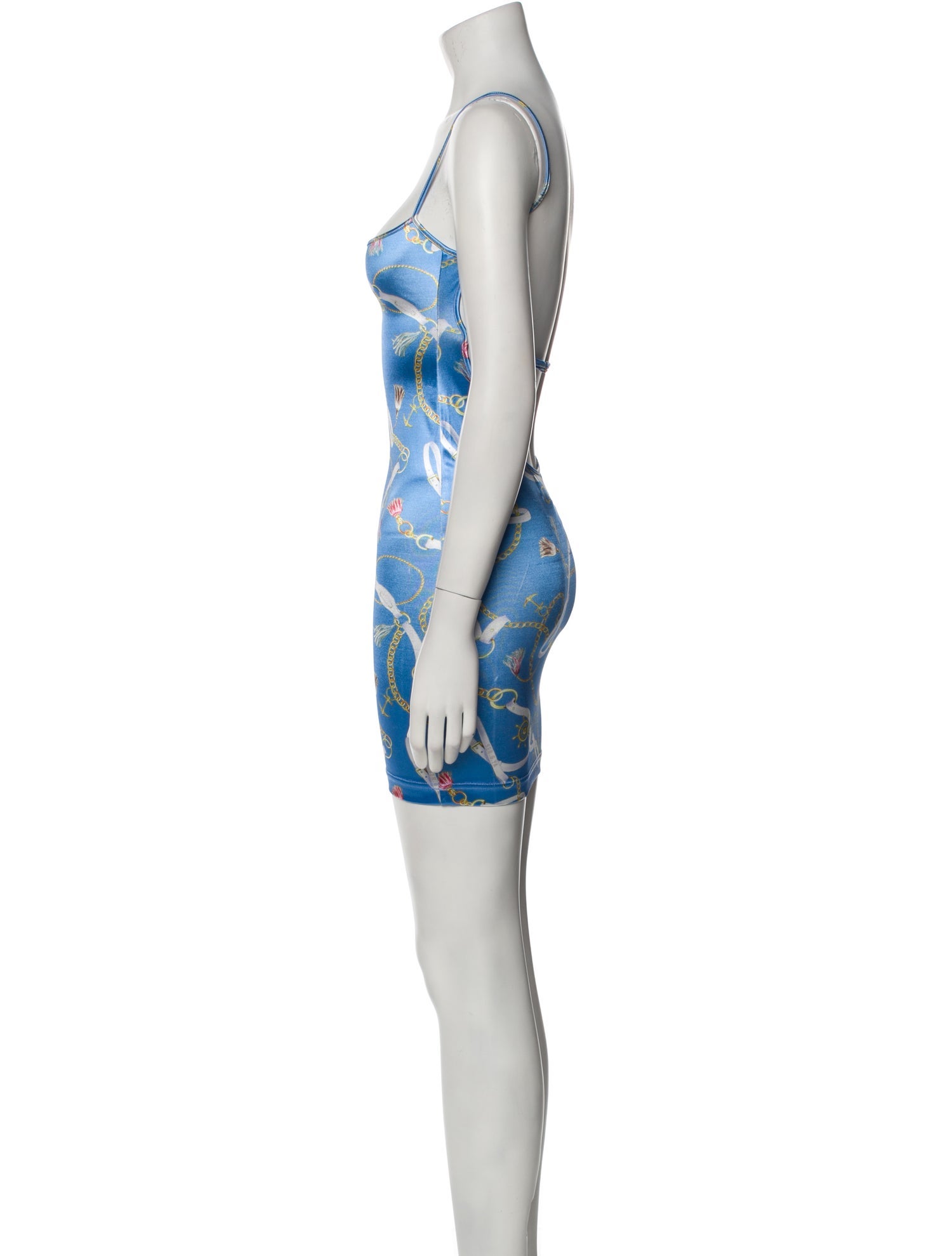 SER.O.YA Printed Mini Dress