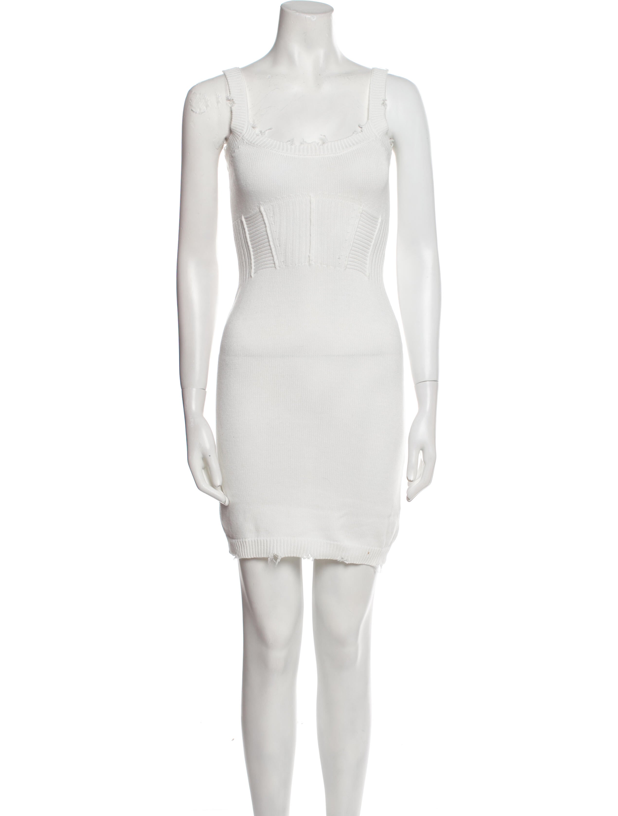 SER.O.YA Square Neckline Mini Dress