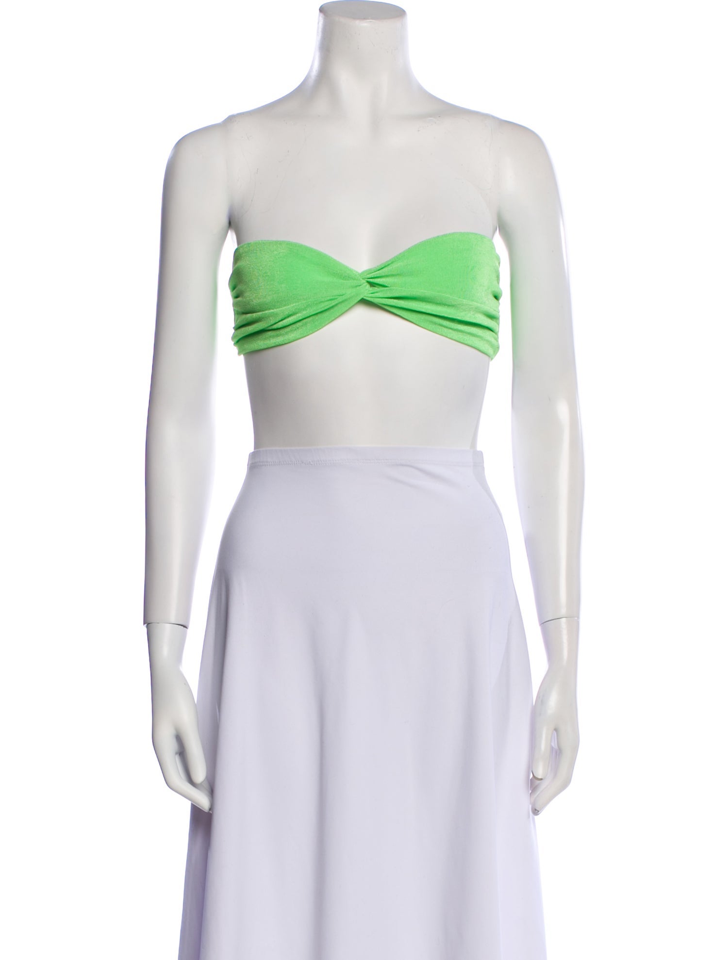 SER.O.YA Strapless Crop Top