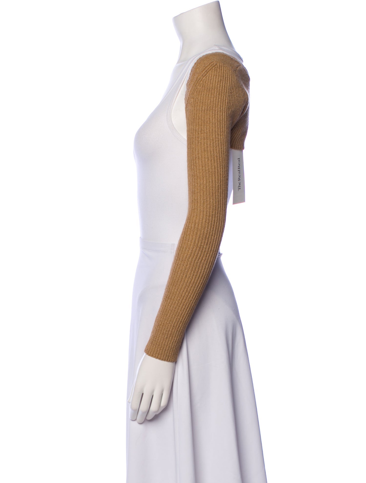 SER.O.YA Nylon Scoop Neck Sweater