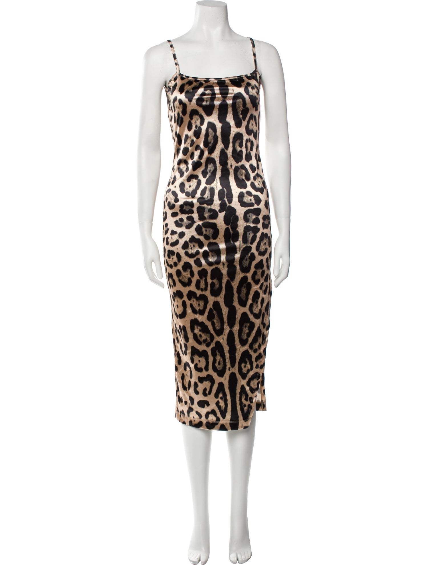 SER.O.YA Animal Print Midi Length Dress
