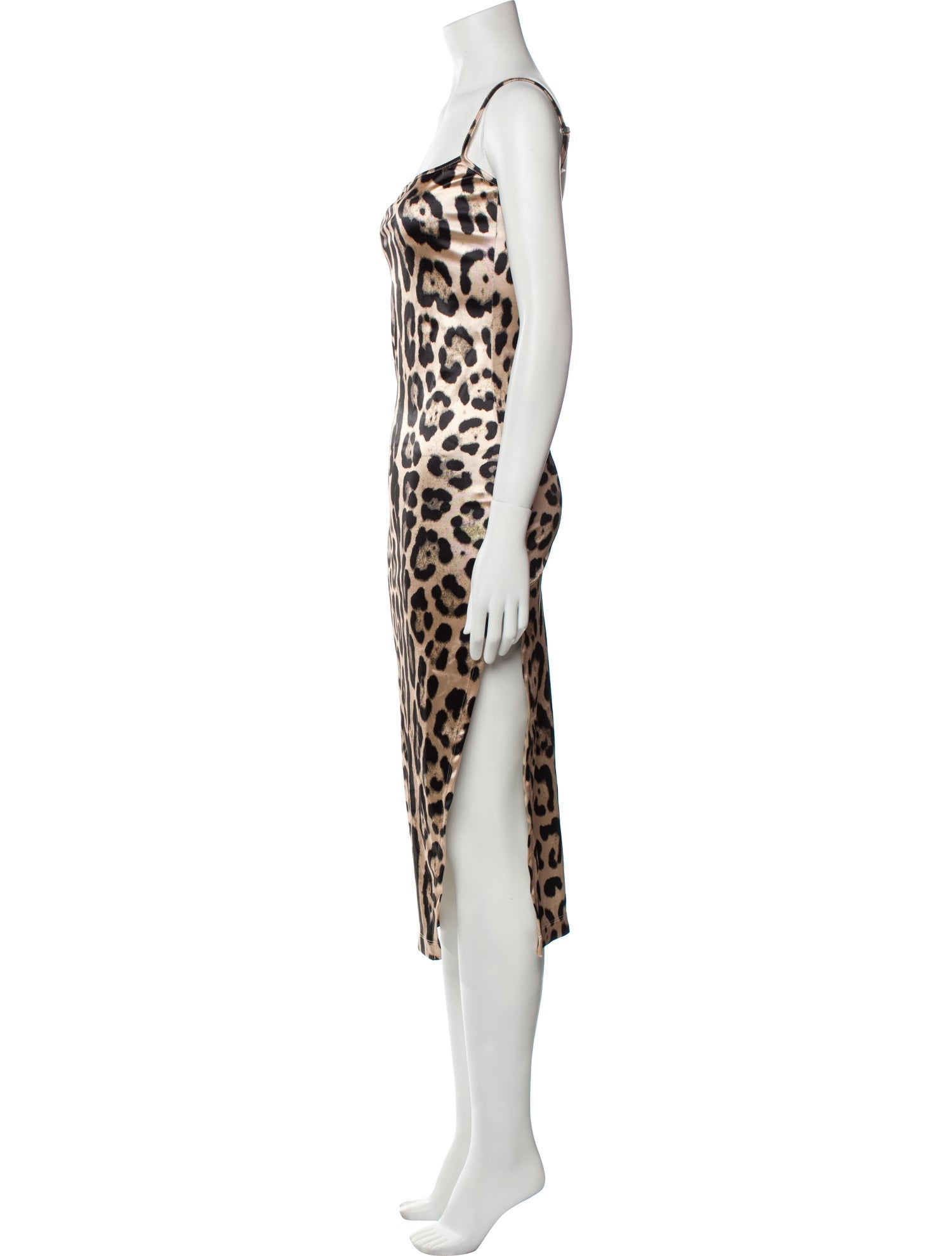 SER.O.YA Animal Print Midi Length Dress