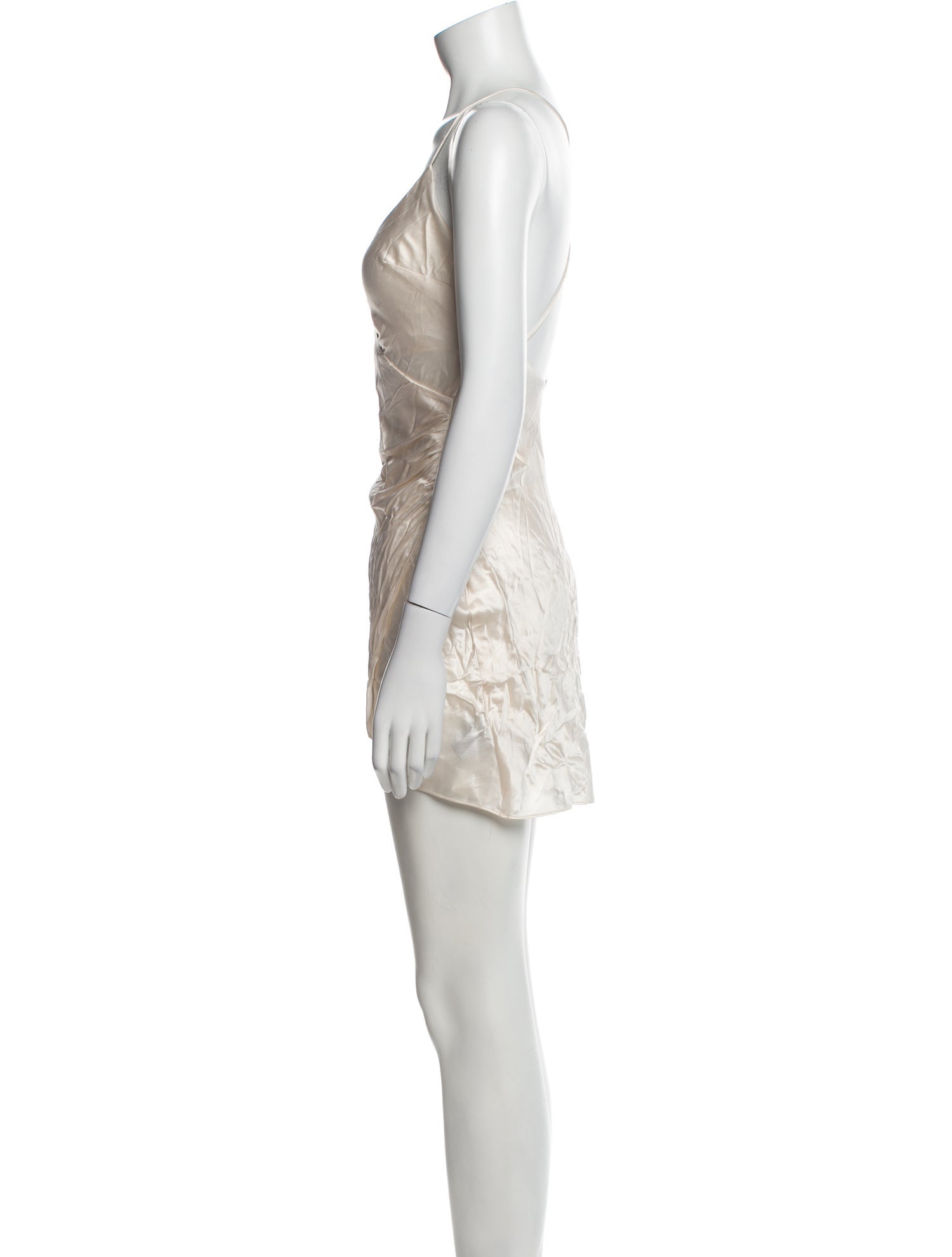 SER.O.YA Silk Mini Dress