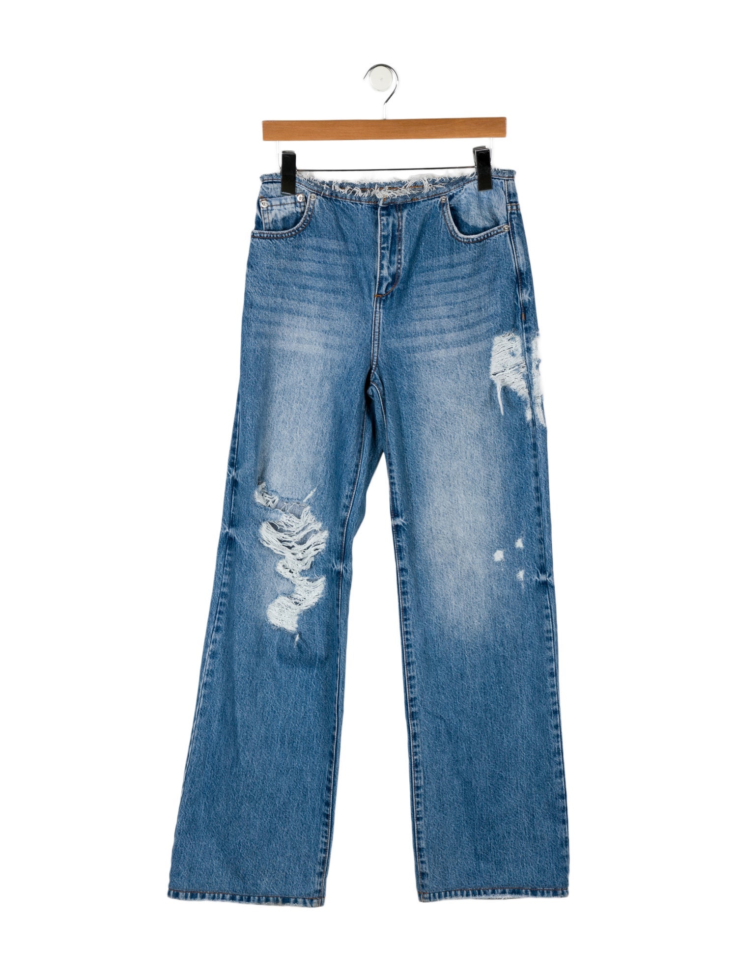 SER.O.YA Mid-Rise Wide Leg Jeans