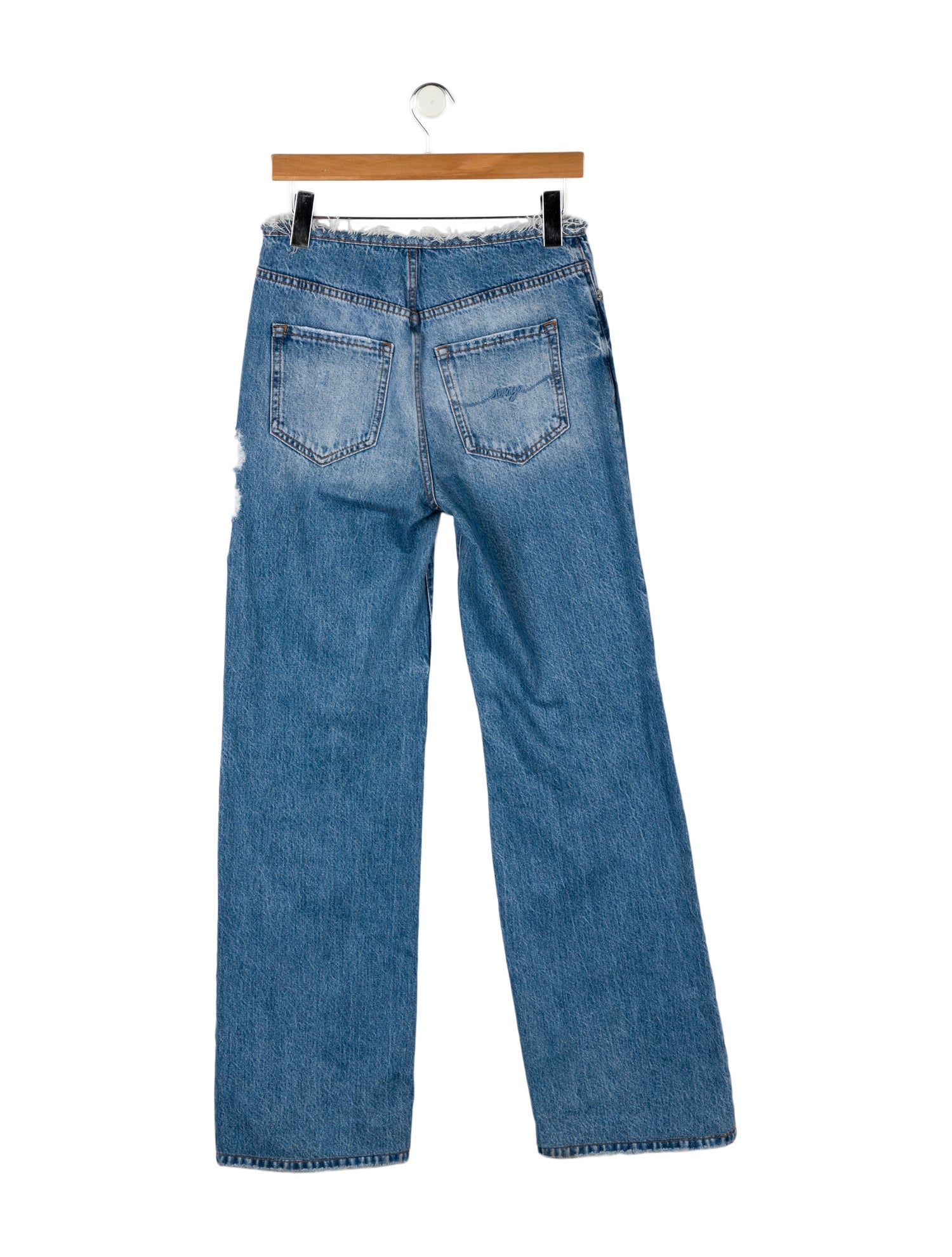 SER.O.YA Mid-Rise Wide Leg Jeans