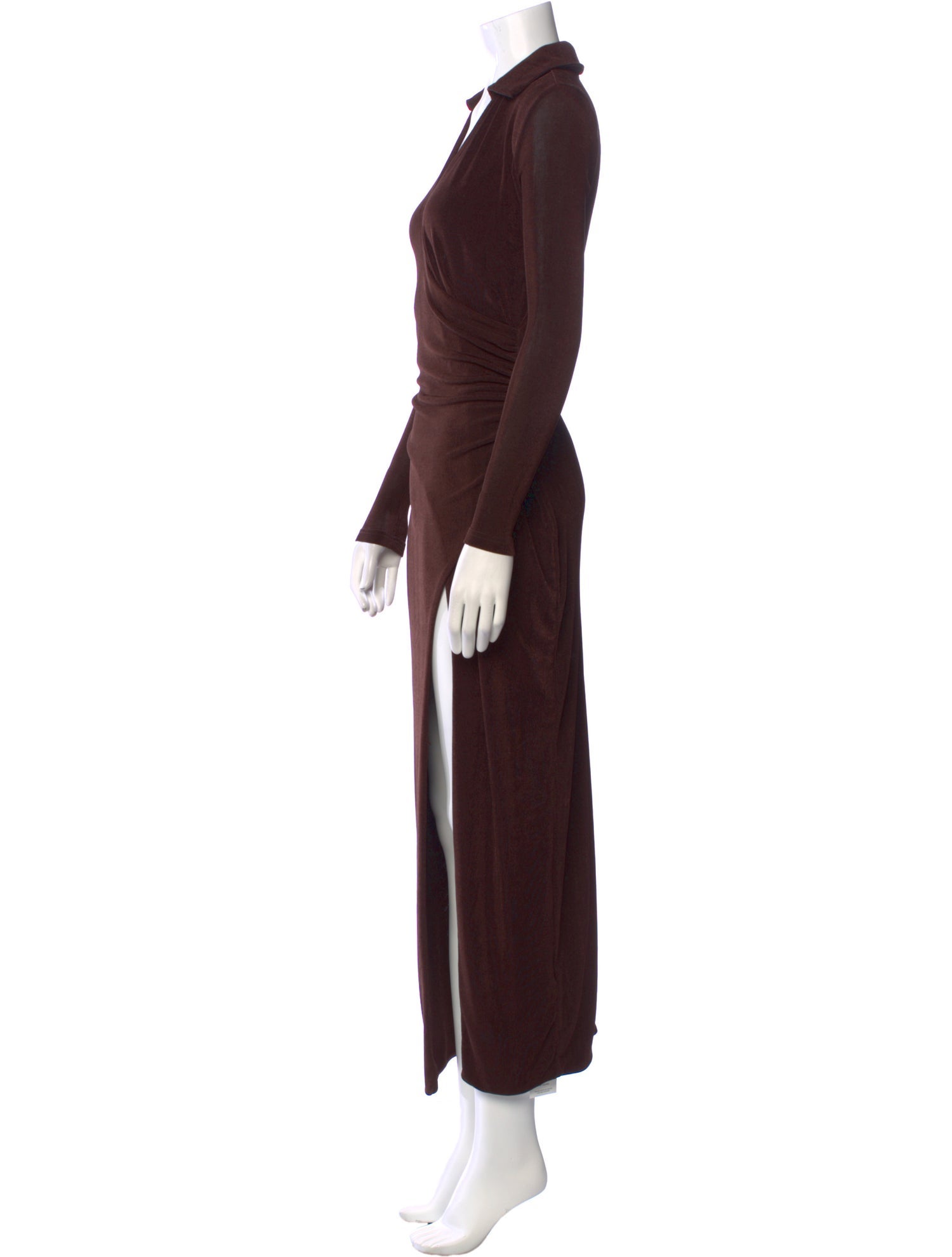 SER.O.YA Plunge Neckline Long Dress