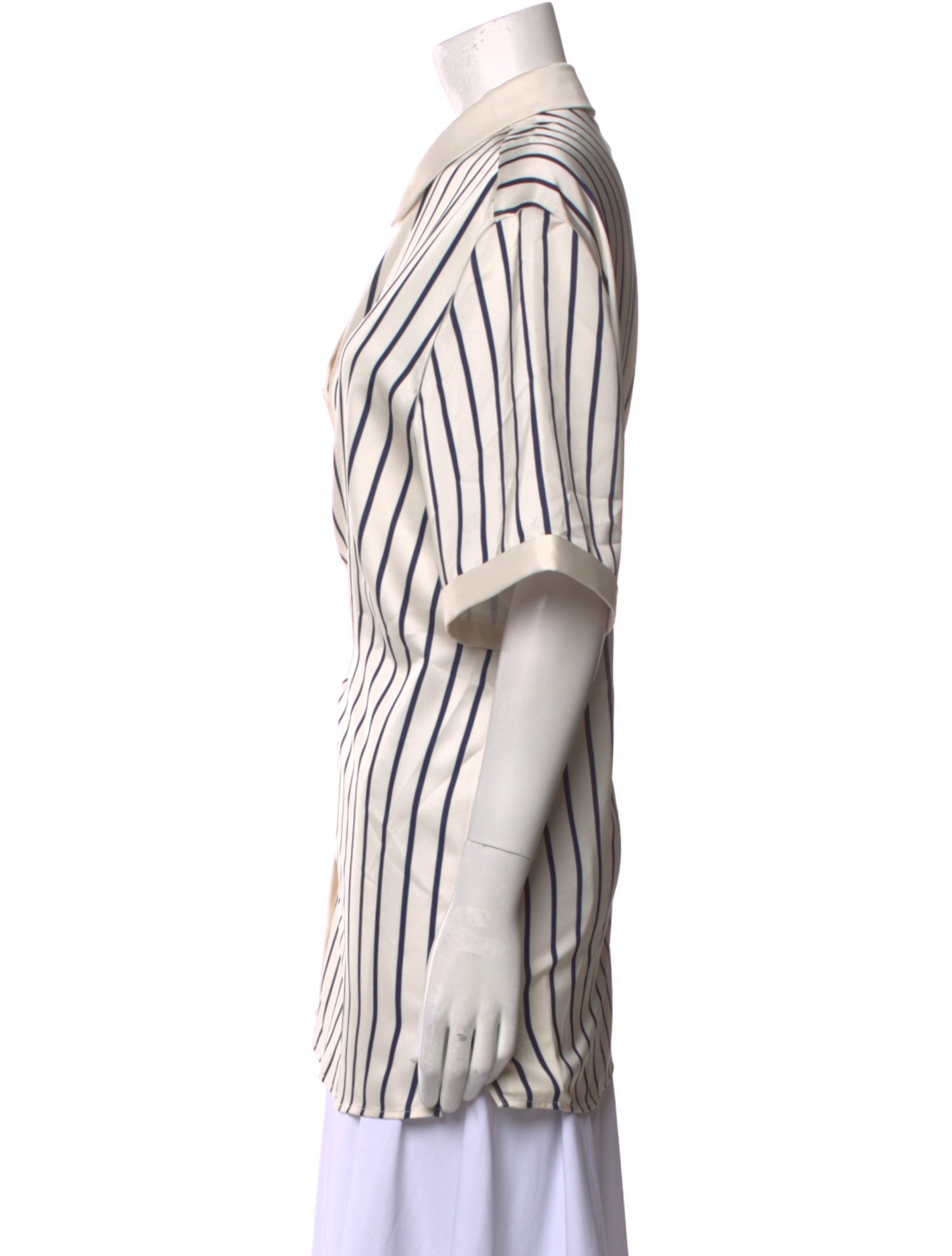SER.O.YA Striped Short Sleeve Tunic