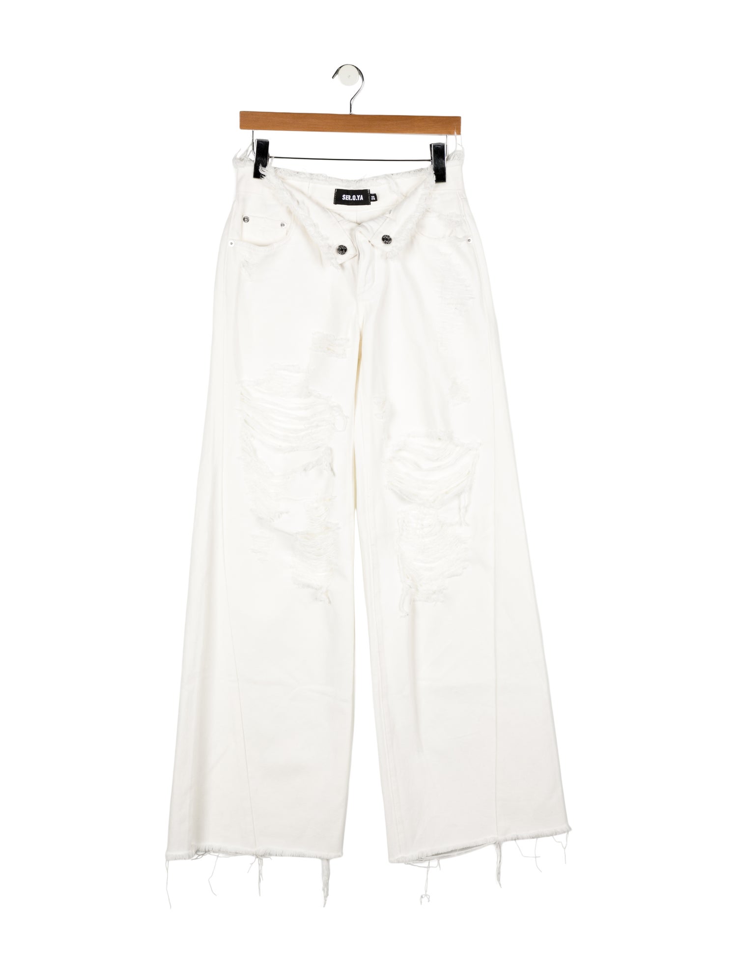 SER.O.YA Mid-Rise Wide Leg Jeans