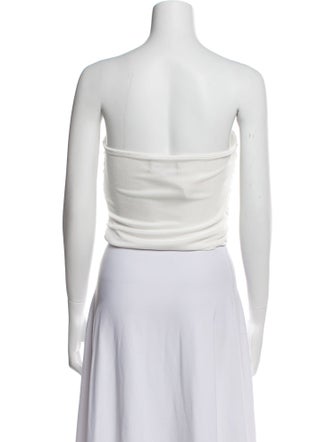 SER.O.YA Strapless Crop Top