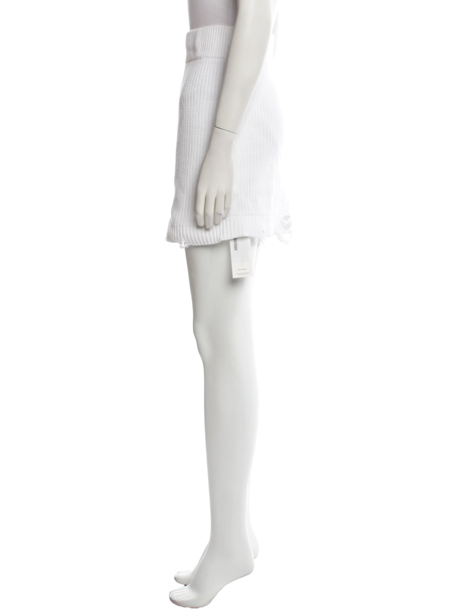 SER.O.YA Distressed Accents Mini Skirt