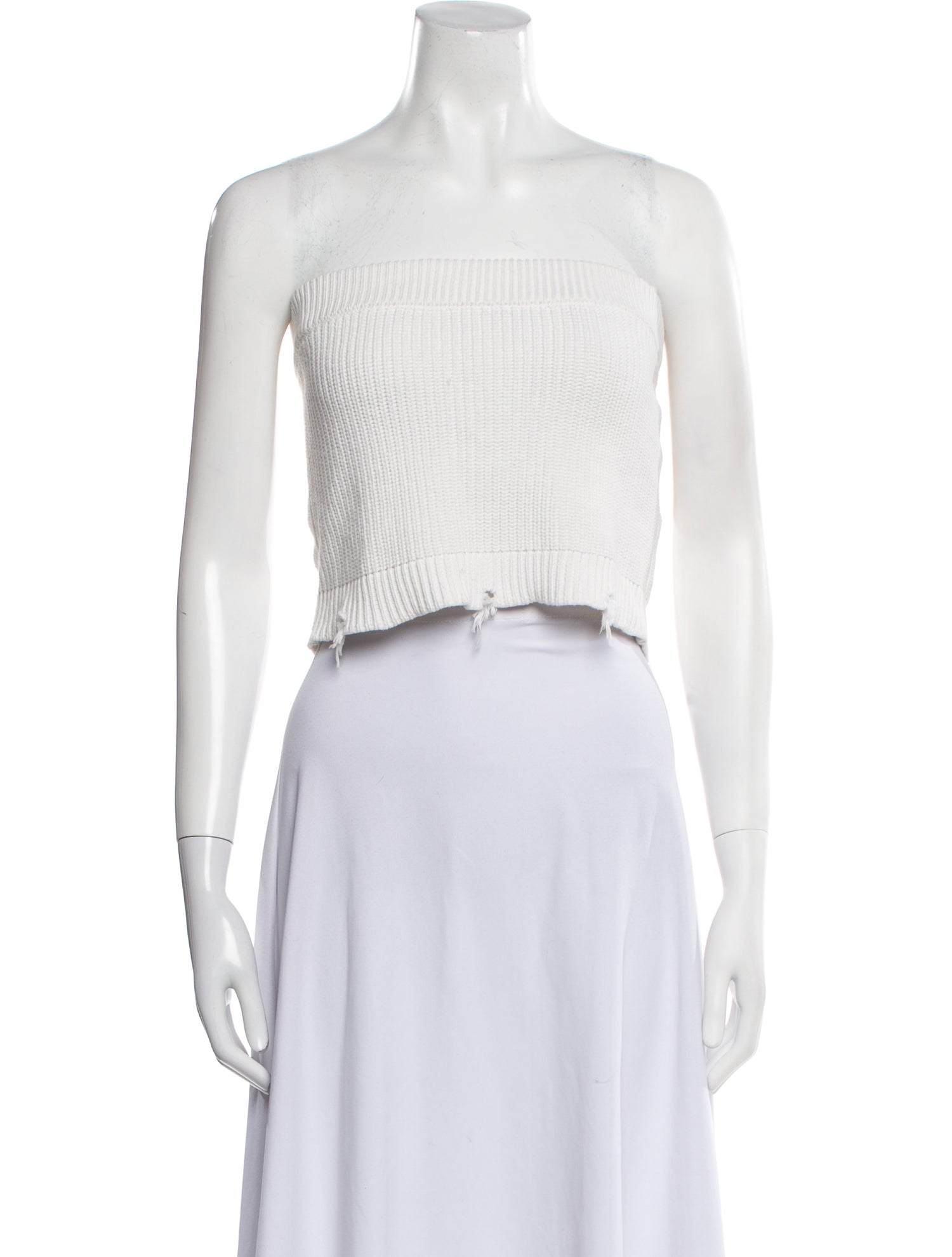 SER.O.YA Strapless Crop Top