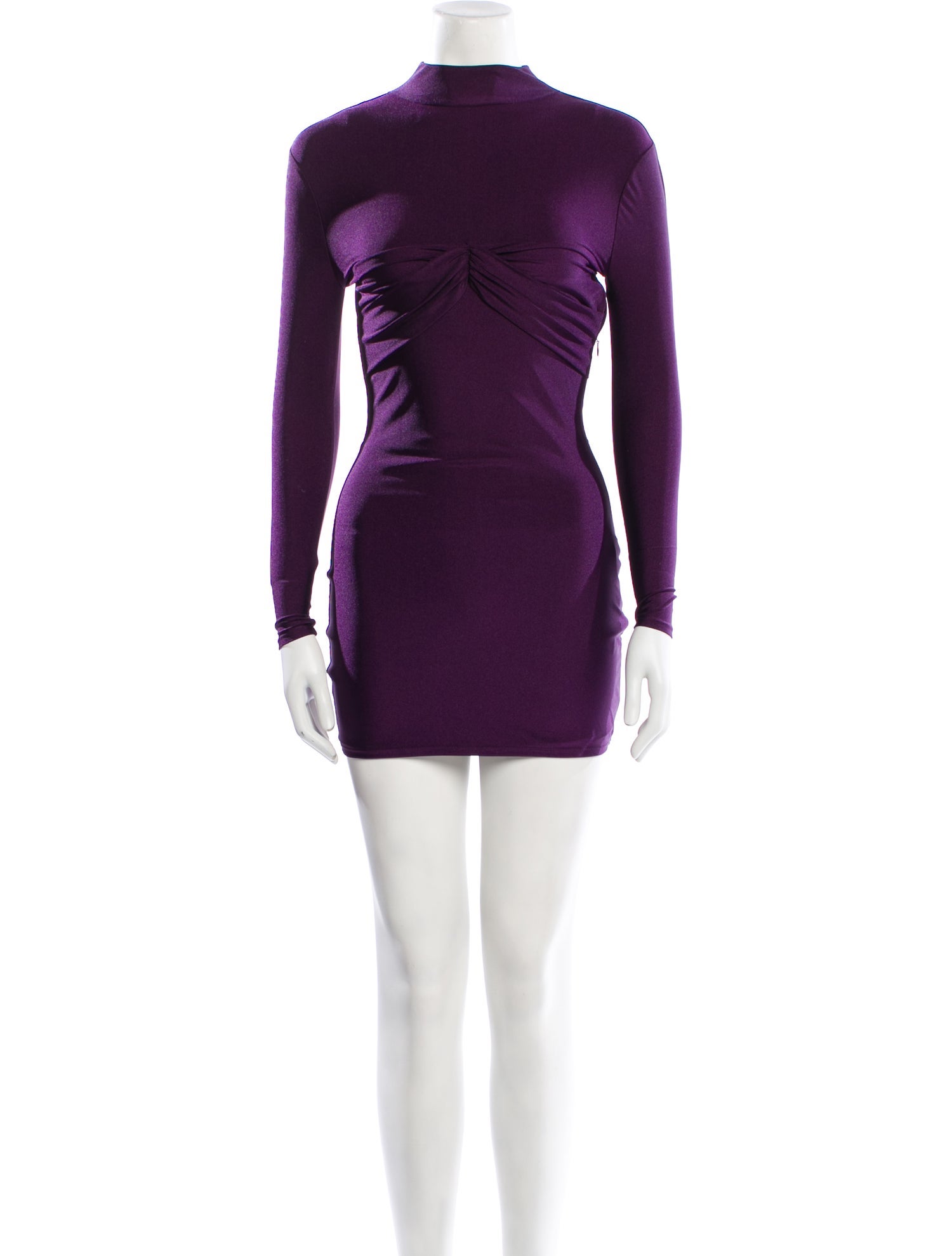 SER.O.YA Mock Neck Mini Dress