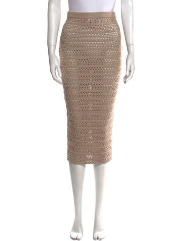 Ser.o.ya Skirts Cutout Accent Midi Length Skirt XS