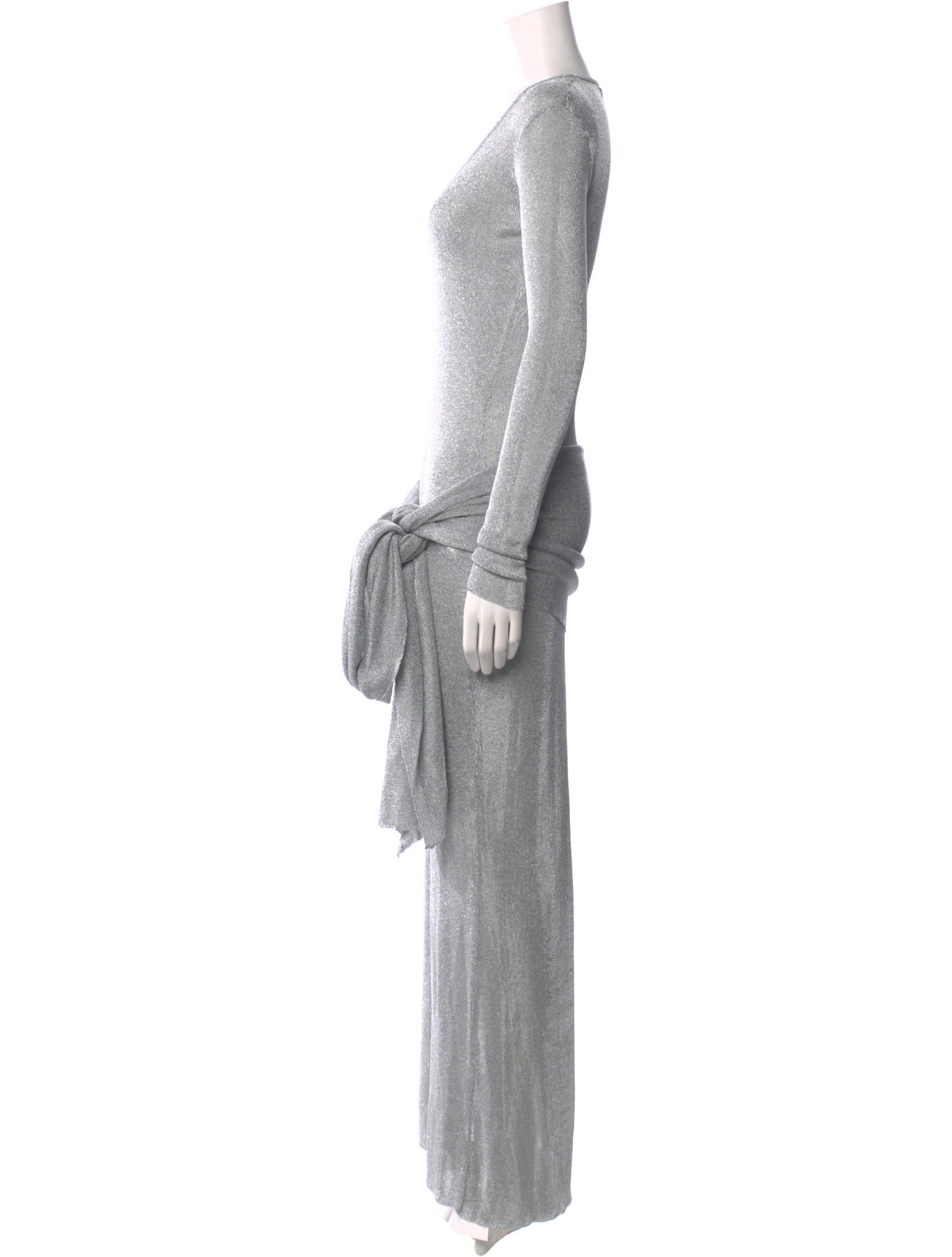 SER.O.YA V-Neck Long Dress