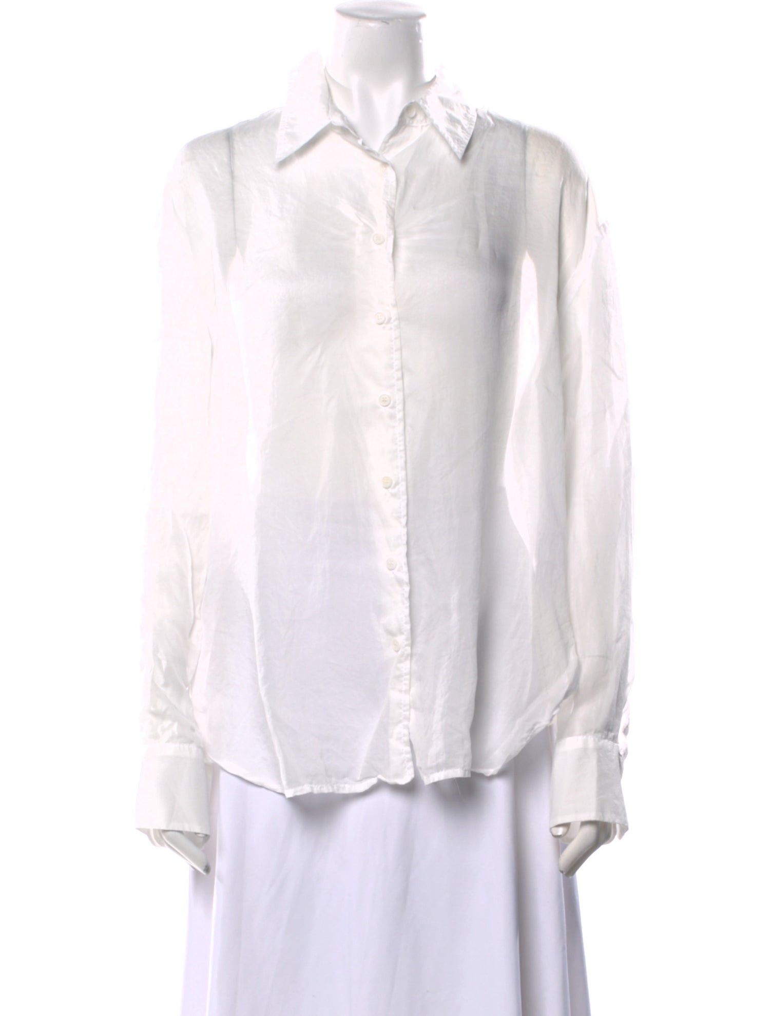 SER.O.YA Long Sleeve Button-Up Top