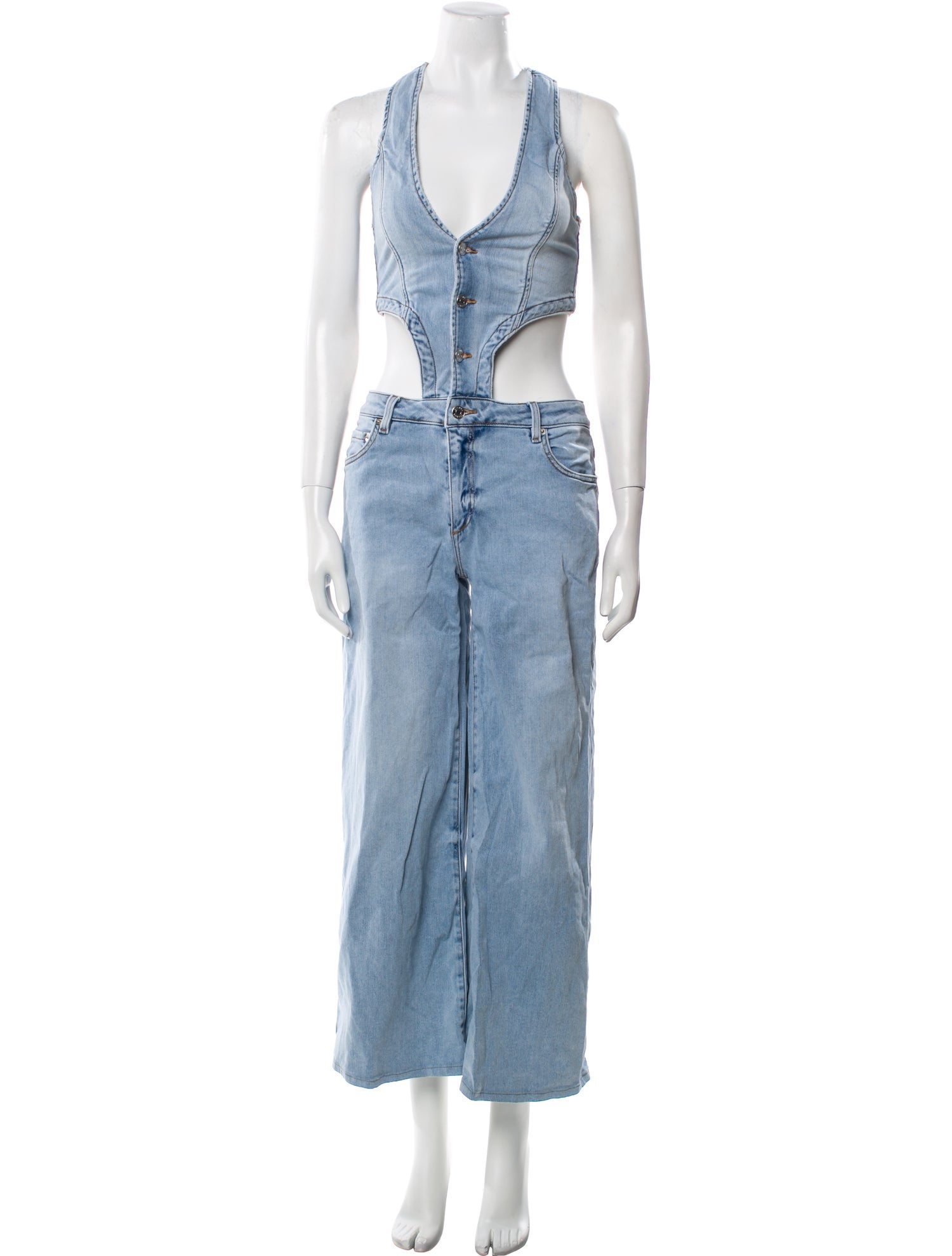 SER.O.YA V-Neck Jumpsuit