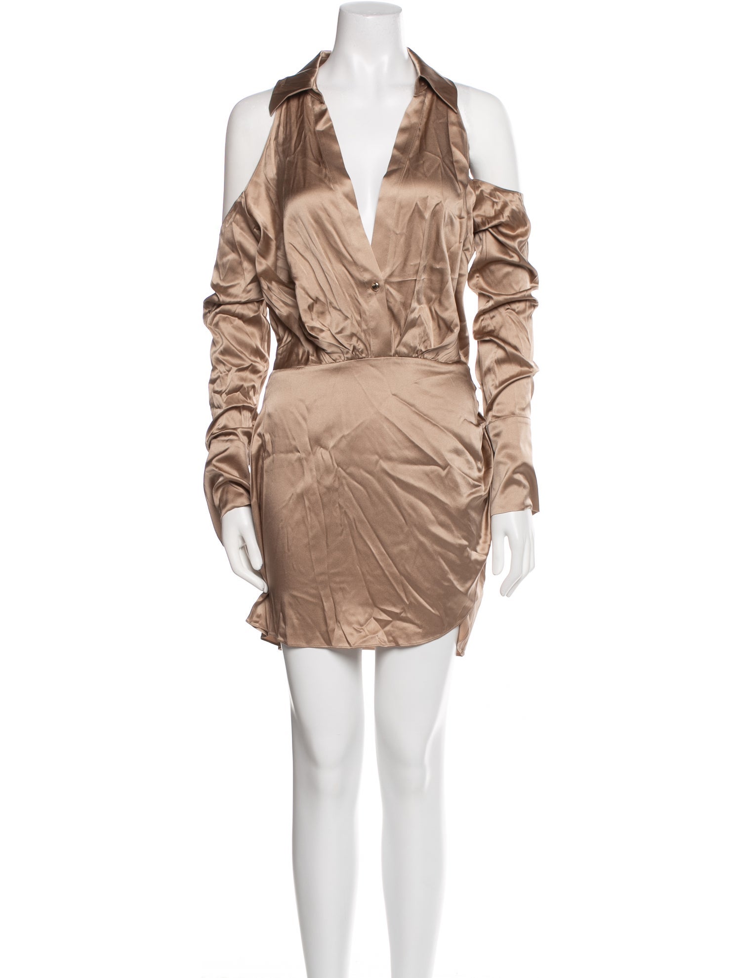 SER.O.YA Silk Mini Dress