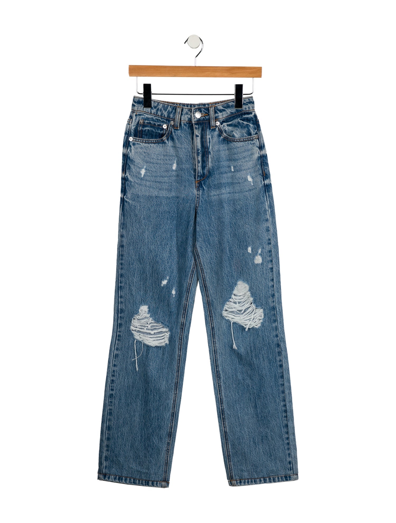 SER.O.YA High-Rise Straight Leg Jeans