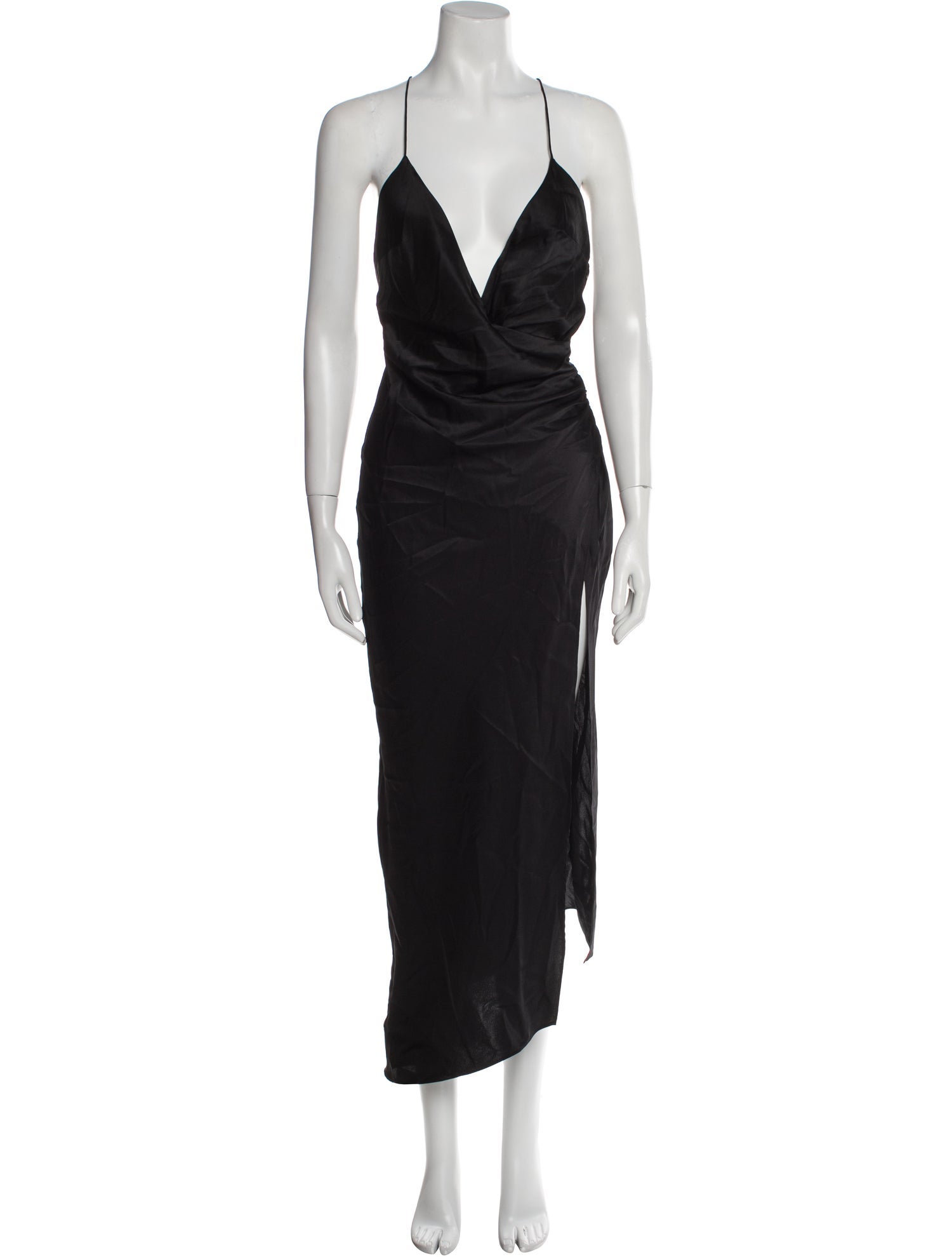 SER.O.YA Silk Long Dress