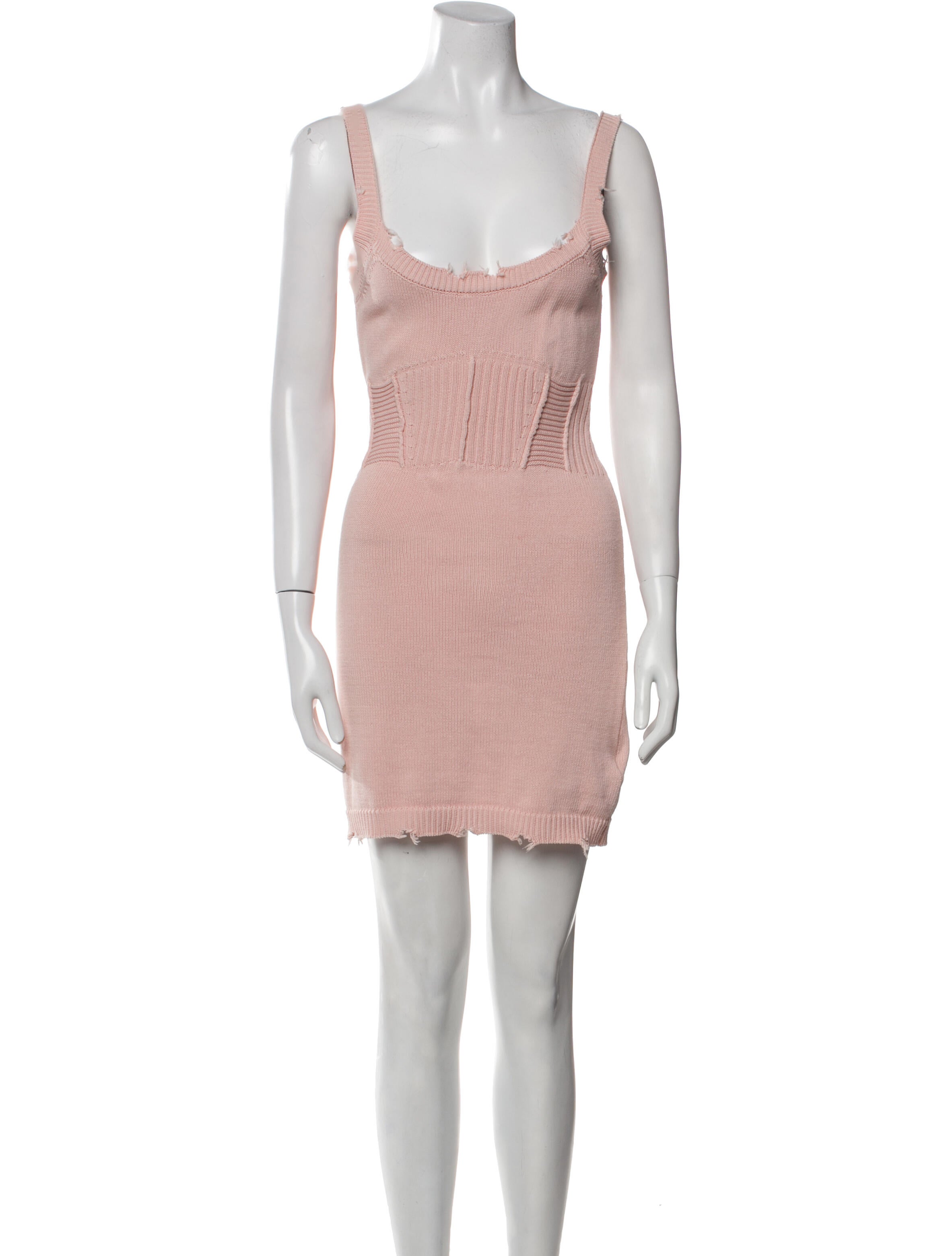 SER.O.YA Scoop Neck Mini Dress