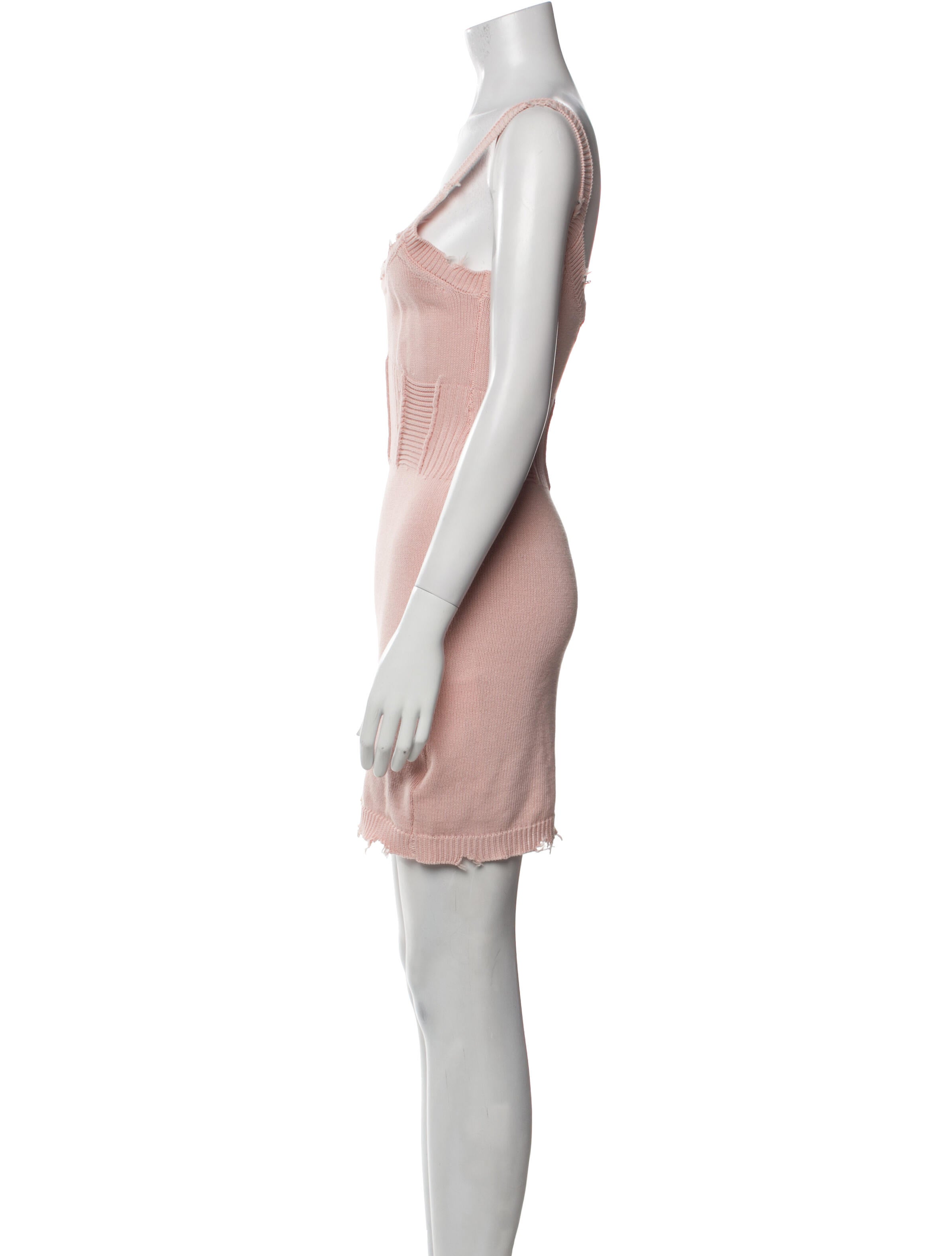 SER.O.YA Scoop Neck Mini Dress