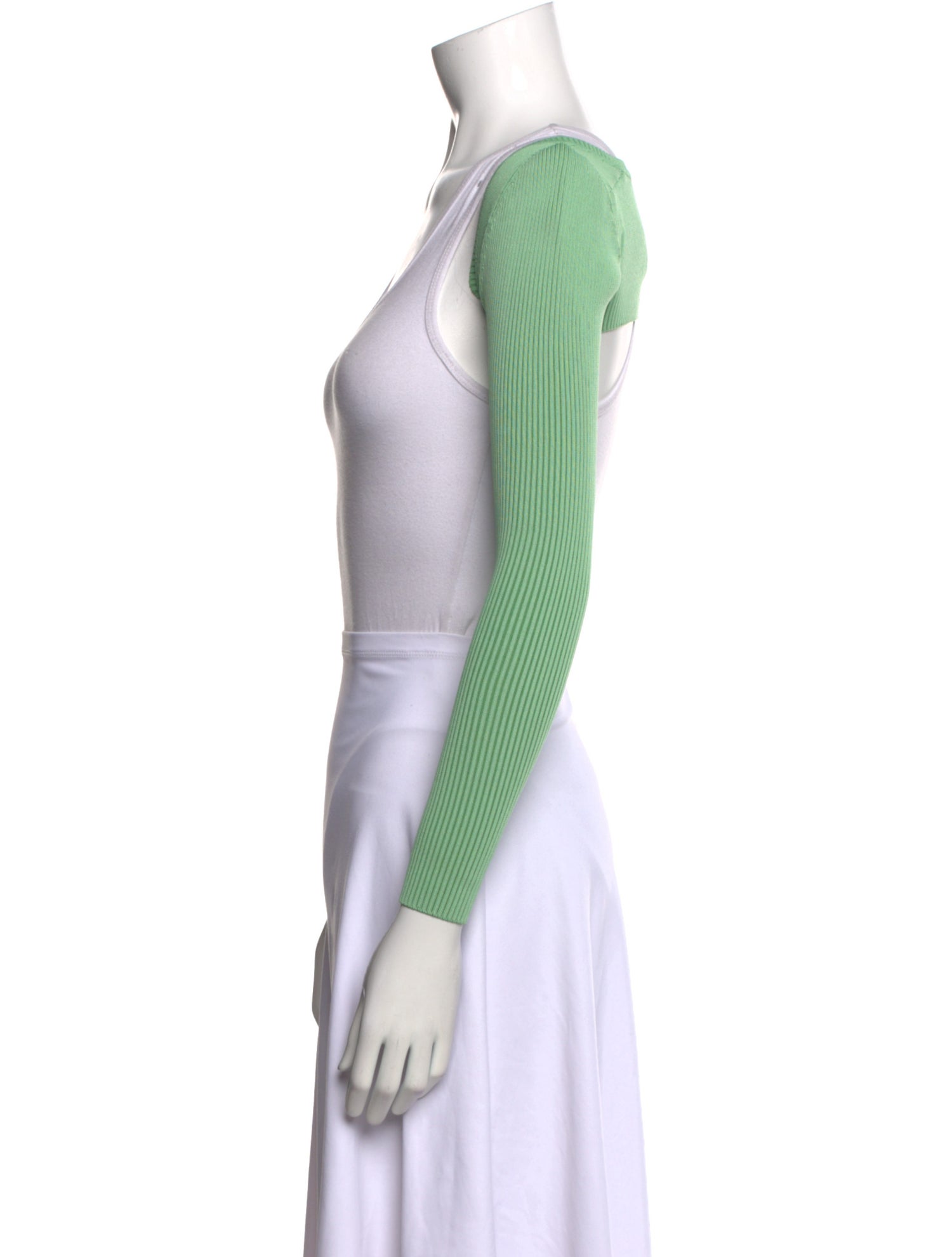 SER.O.YA Scoop Neck Long Sleeve Crop Top w/ Tags