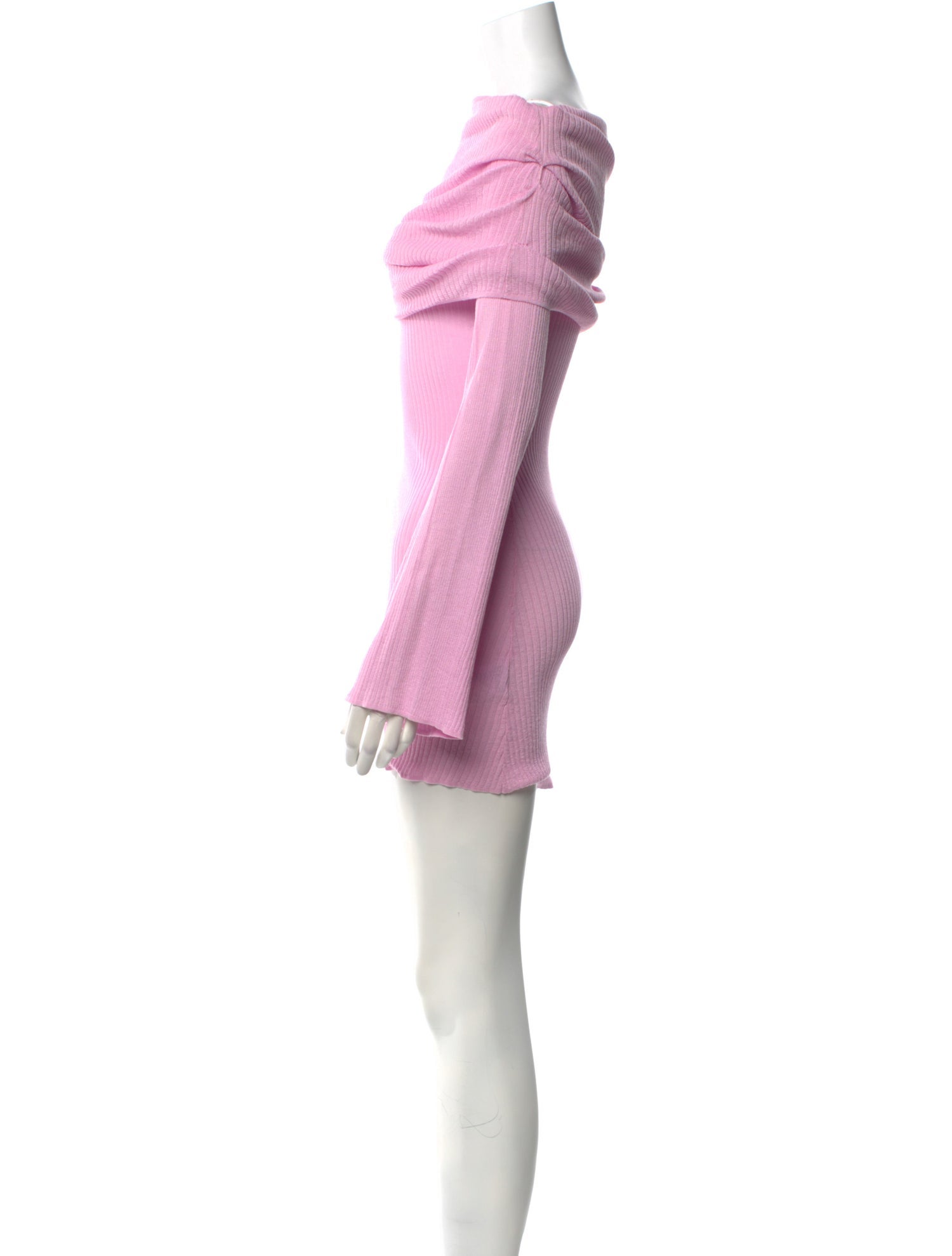 SER.O.YA Bateau Neckline Mini Dress